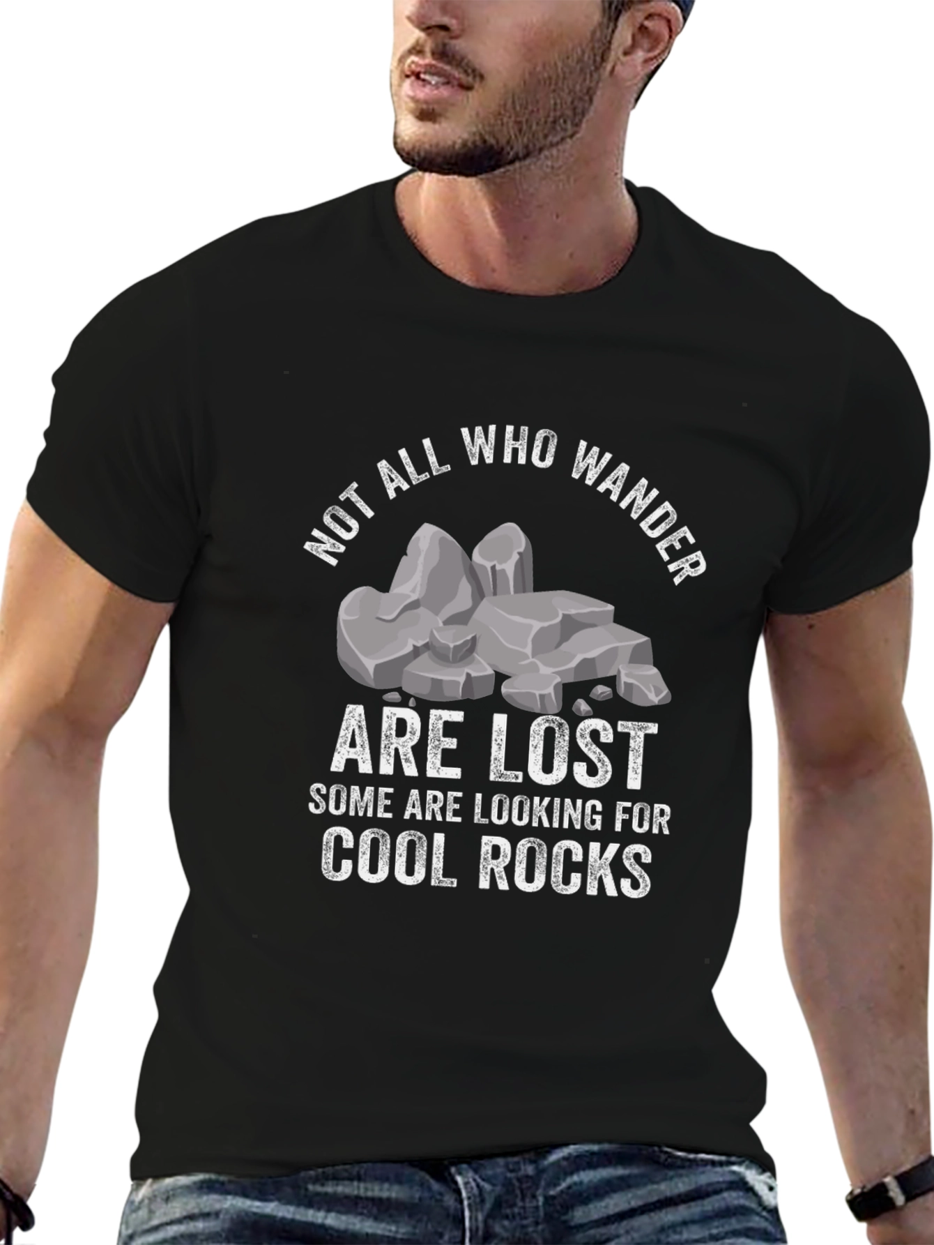 Cool Rocks Graphic Tee - Wanderlust Adventure Shirt