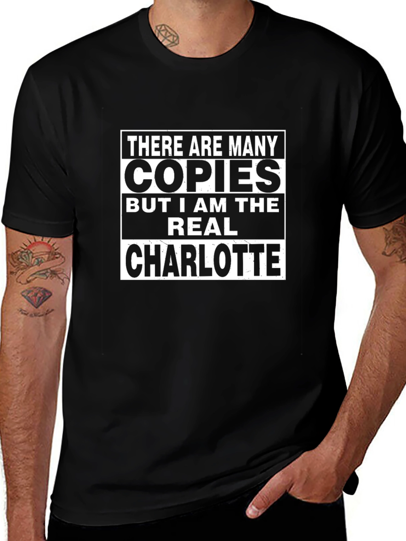 Real Charlotte T-Shirt Funny Novelty Tee