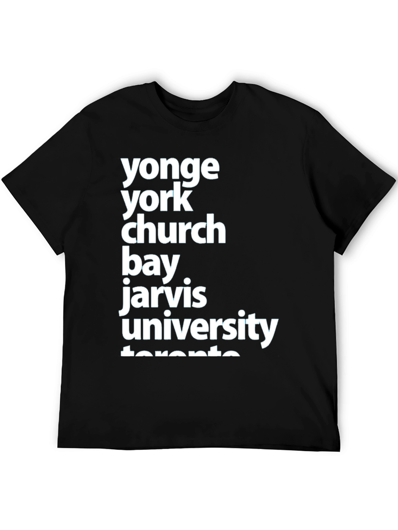 Toronto Streets Graphic Tee - Soft Cotton