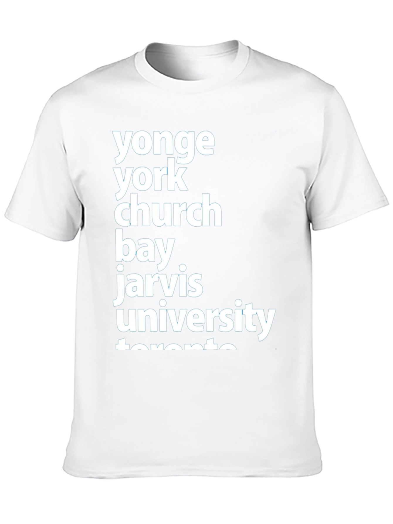 Toronto Streets Graphic Tee - Soft Cotton
