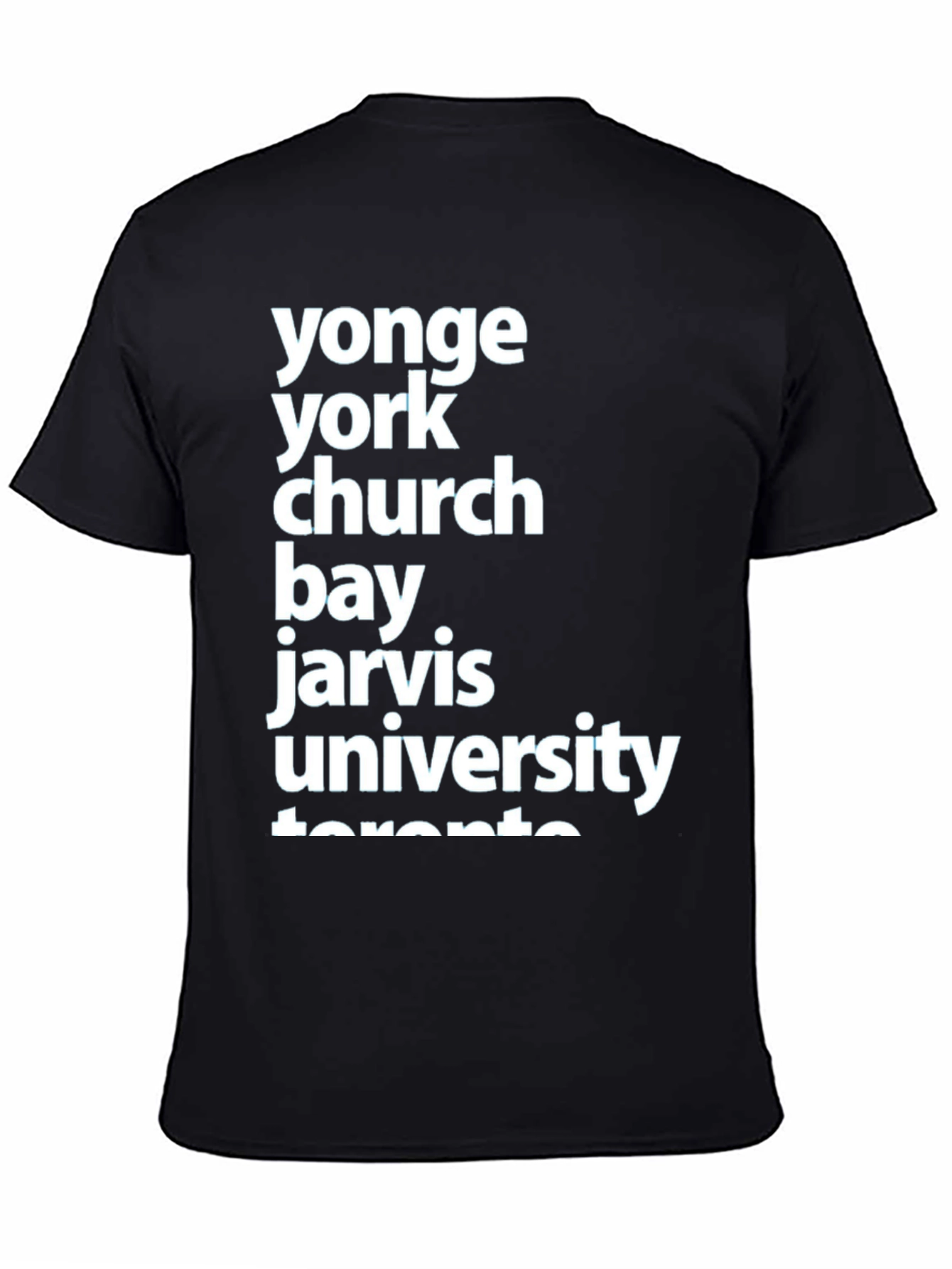 Toronto Streets Graphic Tee - Soft Cotton