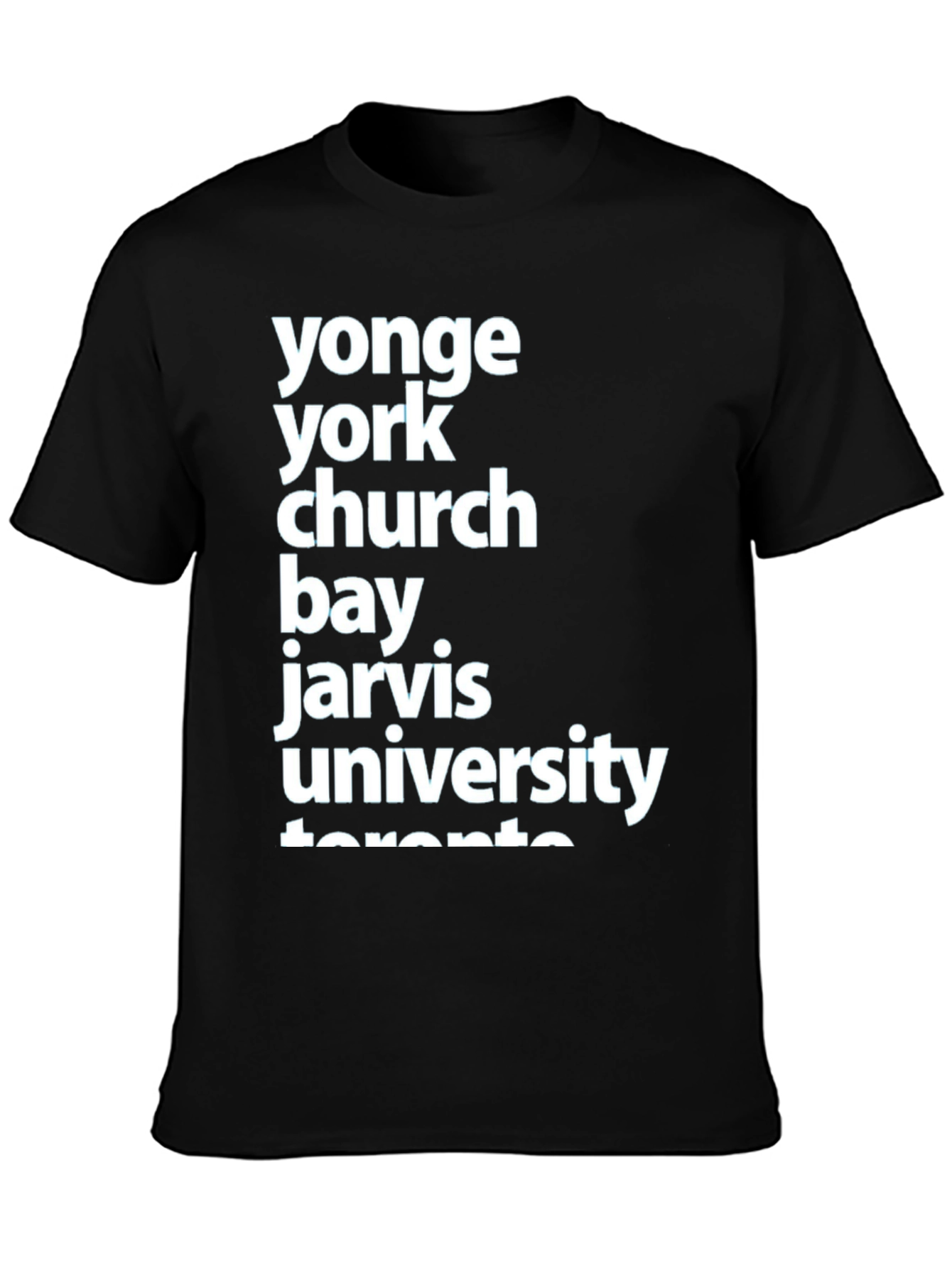 Toronto Streets Graphic Tee - Soft Cotton