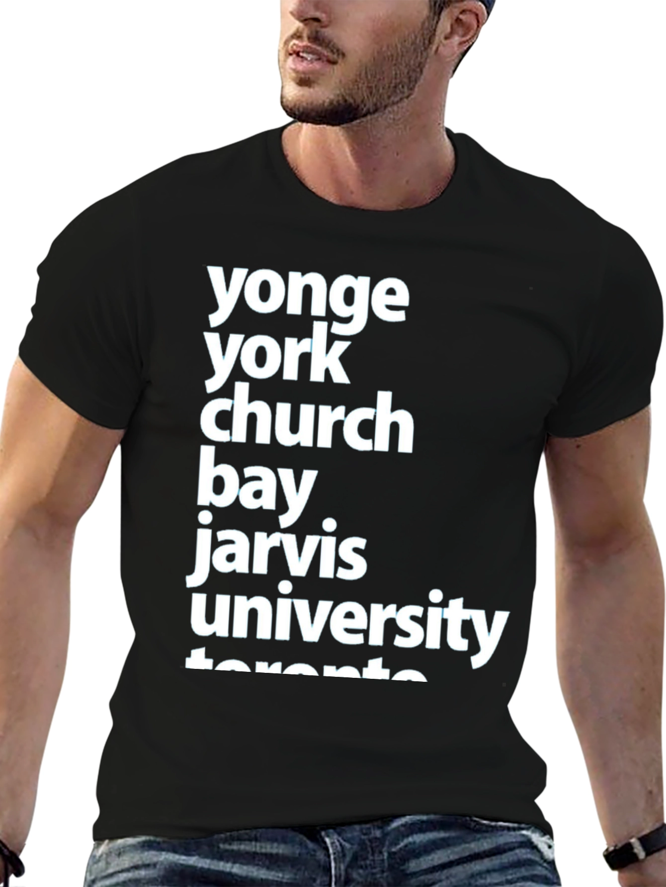 Toronto Streets Graphic Tee - Soft Cotton