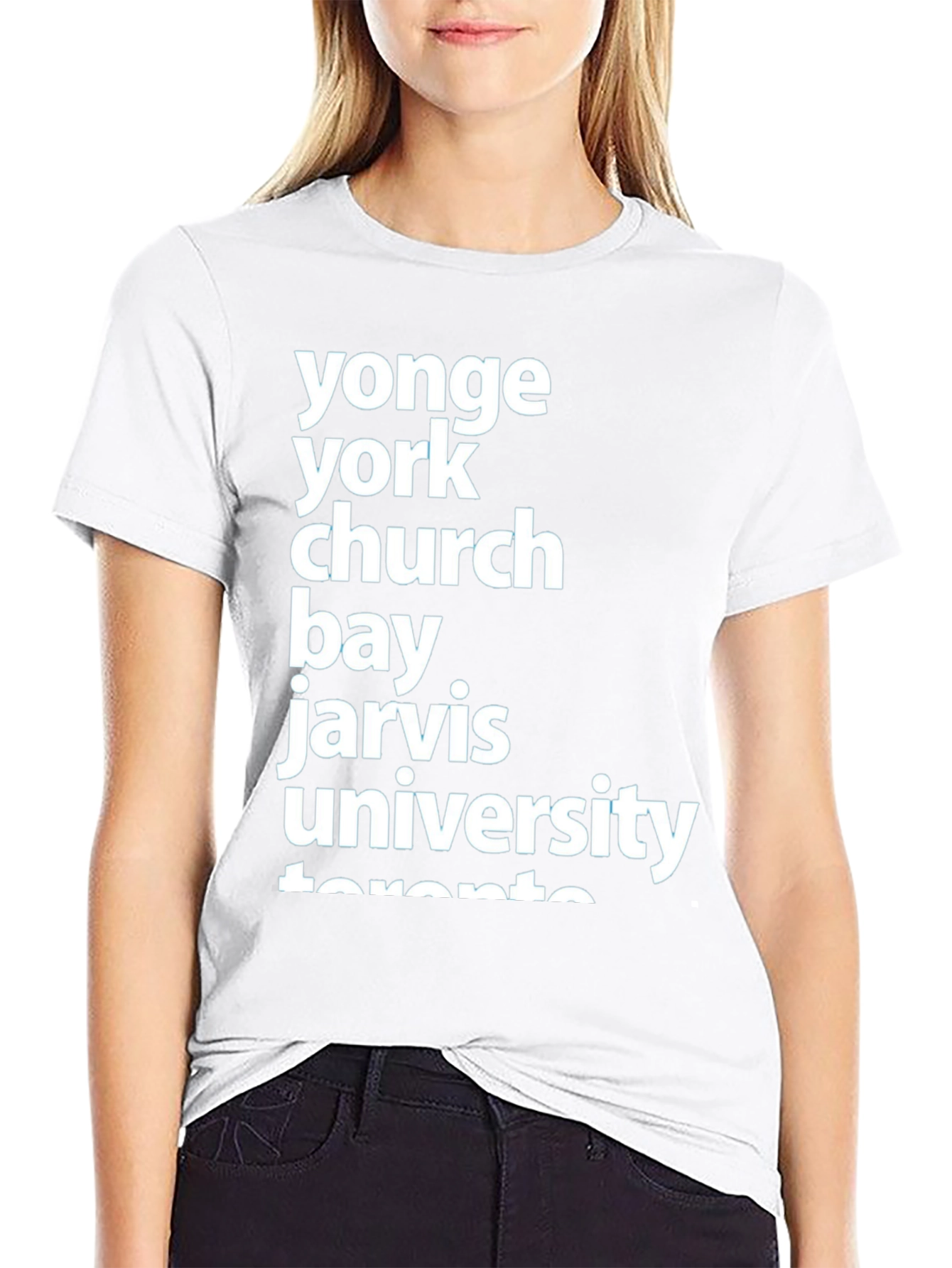 Toronto Streets Graphic Tee - Soft Cotton