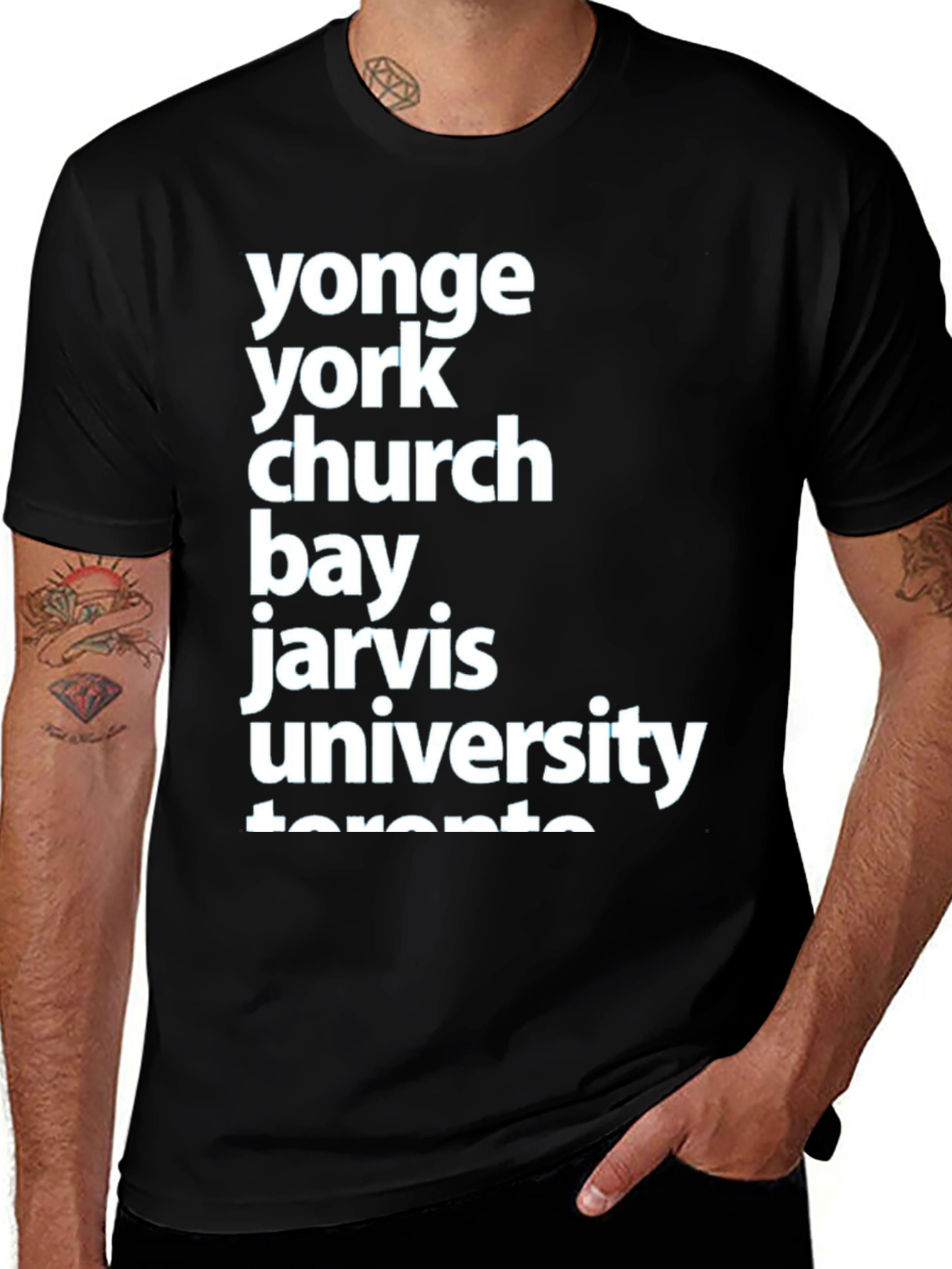 Toronto Streets Graphic Tee - Soft Cotton