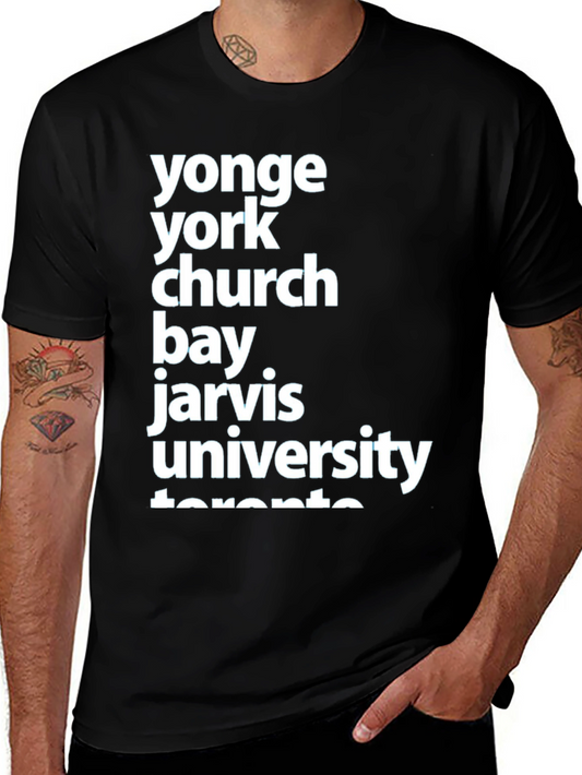 Toronto Streets Graphic Tee - Soft Cotton