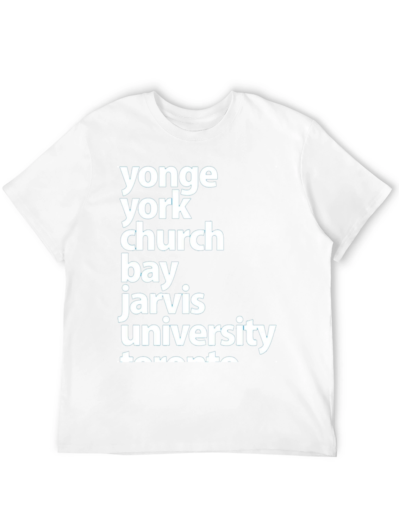 Toronto Streets Graphic Tee - Soft Cotton