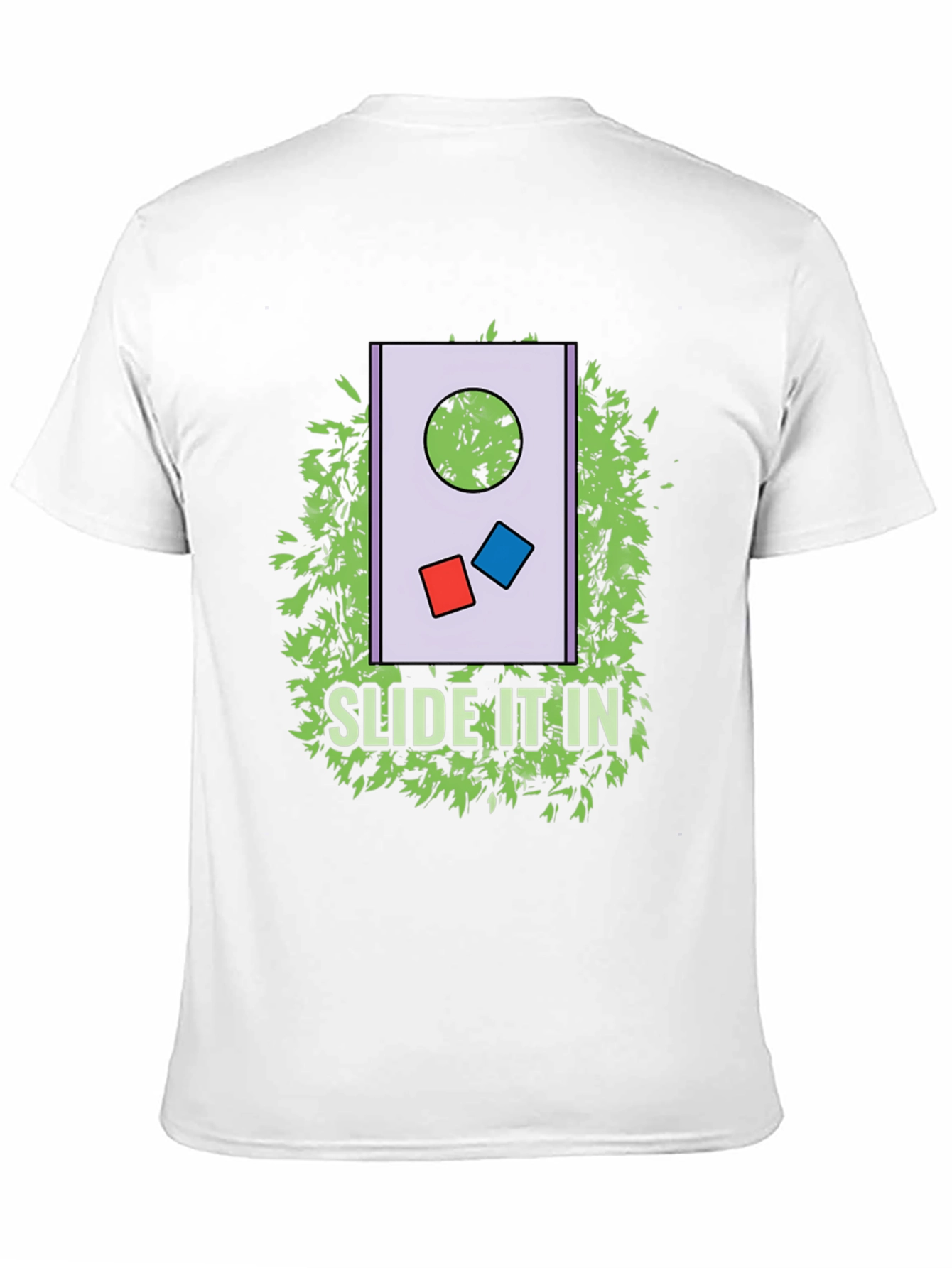 Slide It In T-Shirt: Cornhole Design
