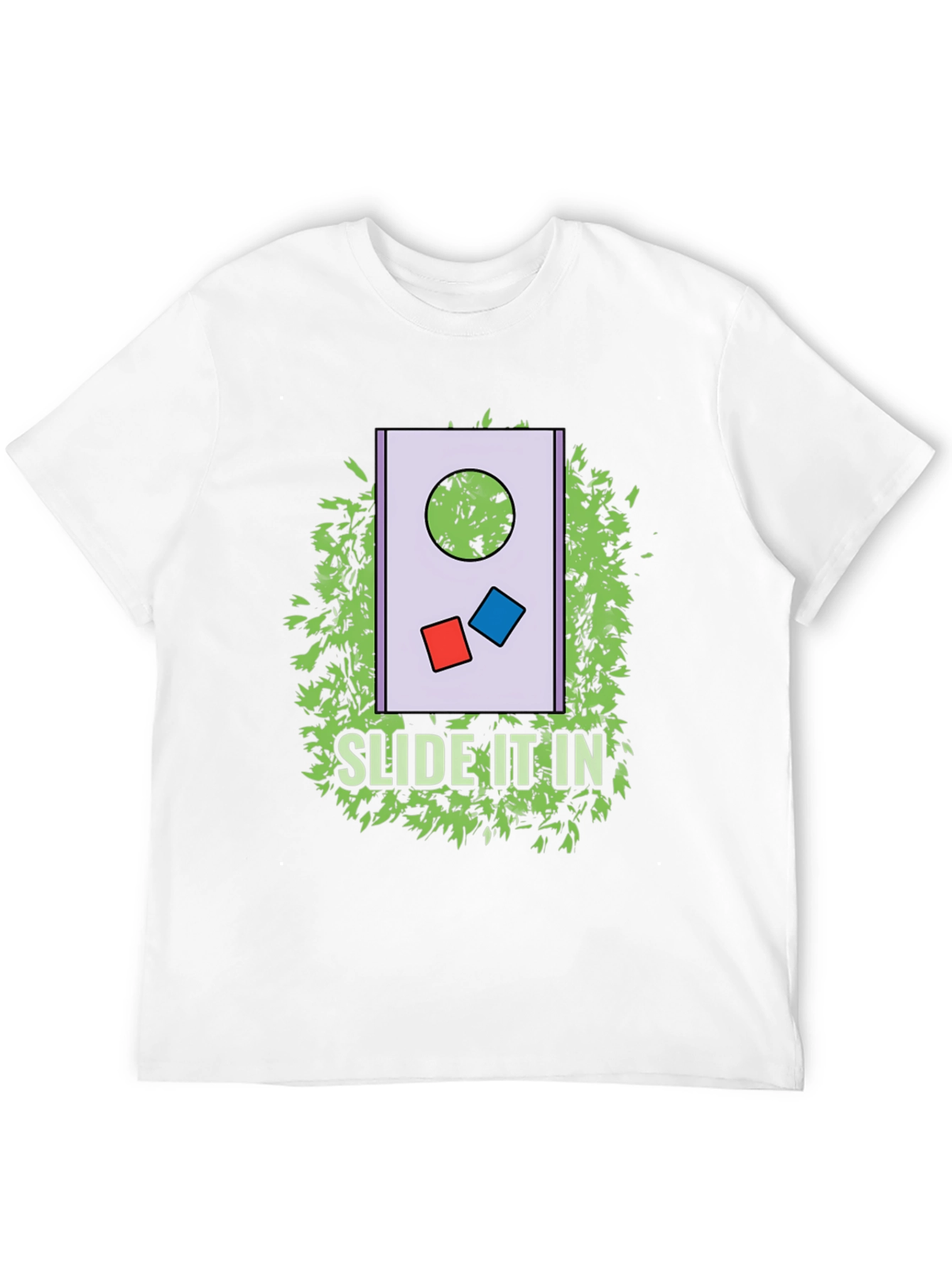 Slide It In T-Shirt: Cornhole Design