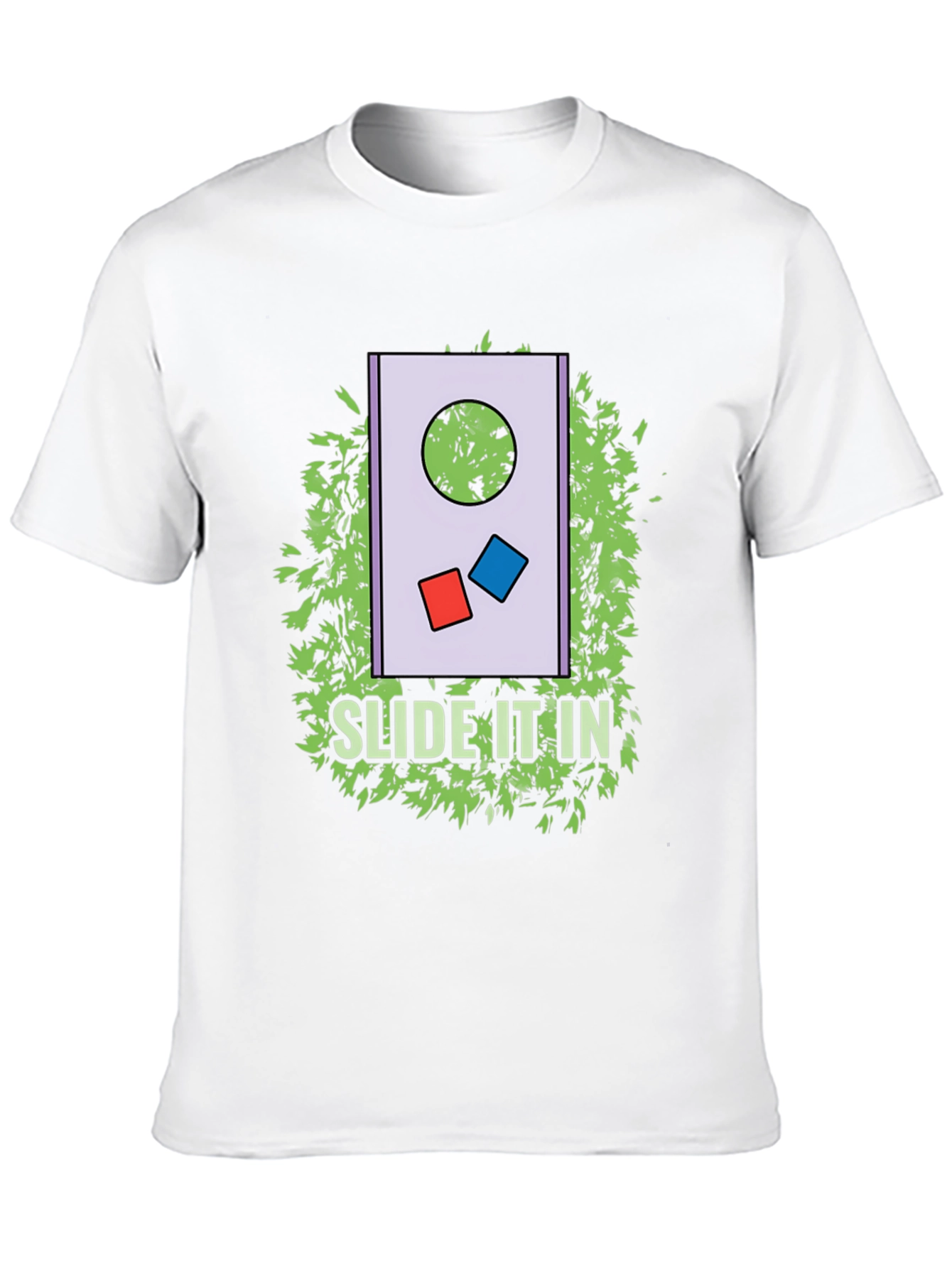 Slide It In T-Shirt: Cornhole Design