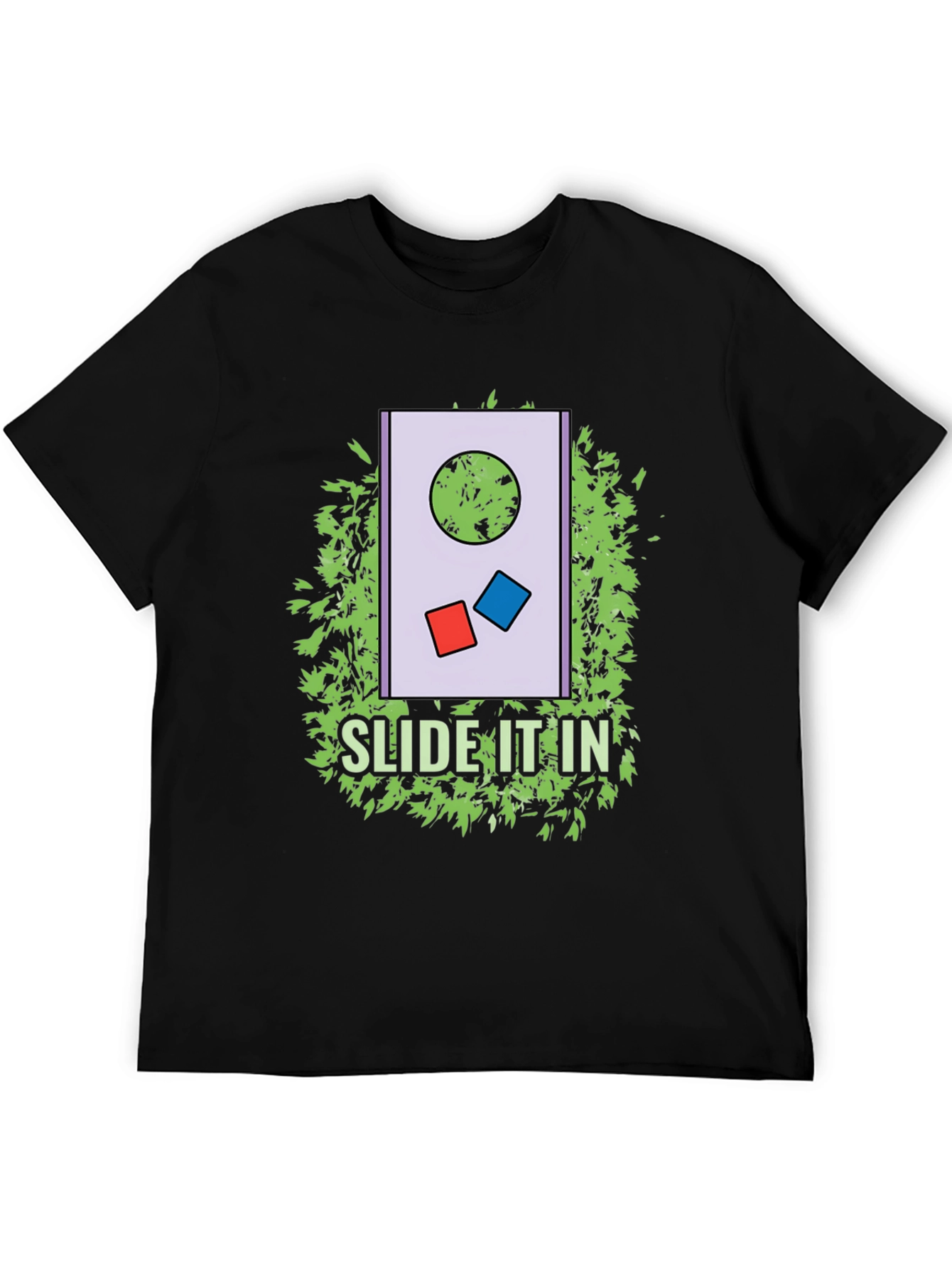 Slide It In T-Shirt: Cornhole Design