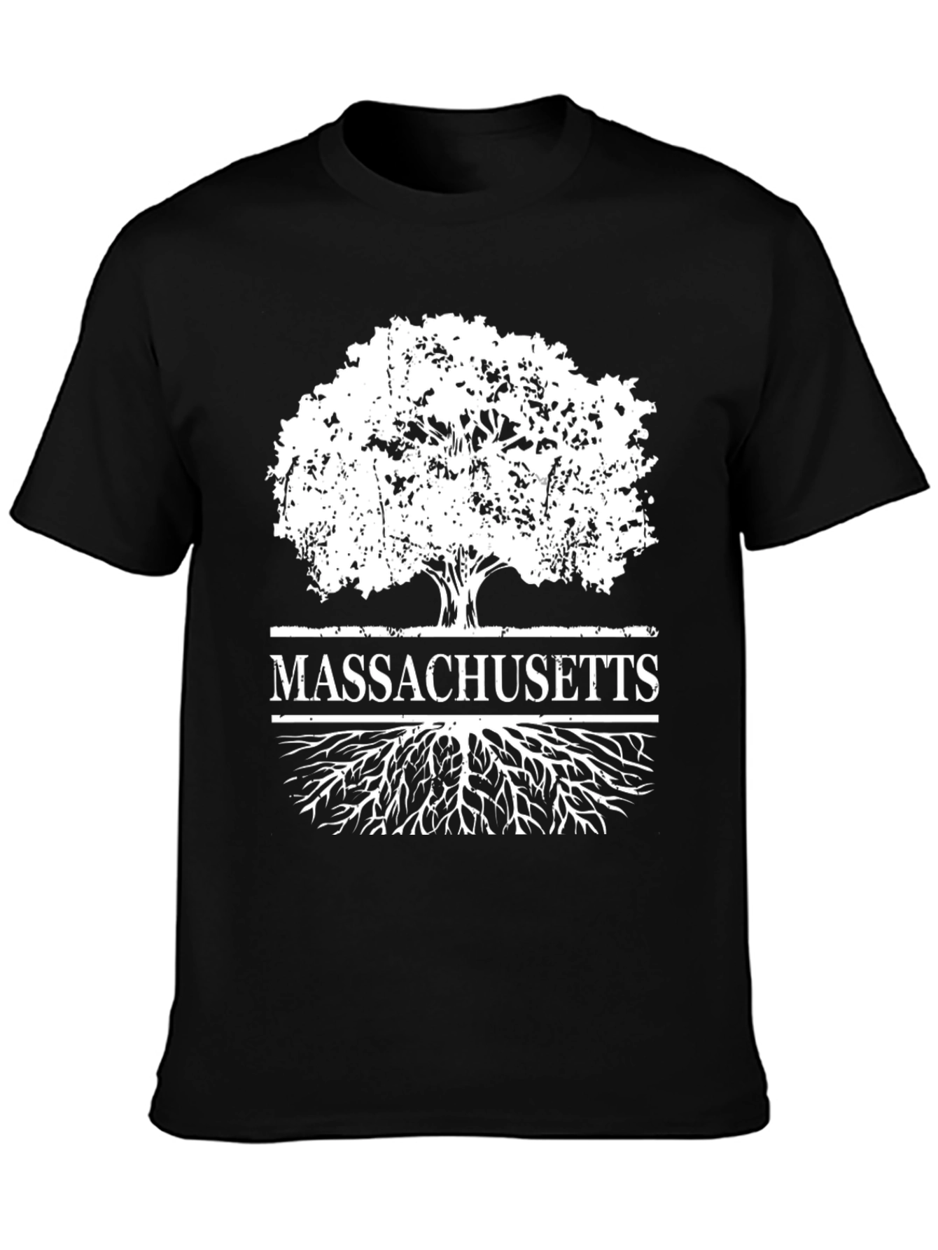 Massachusetts Tree Roots Graphic Tee