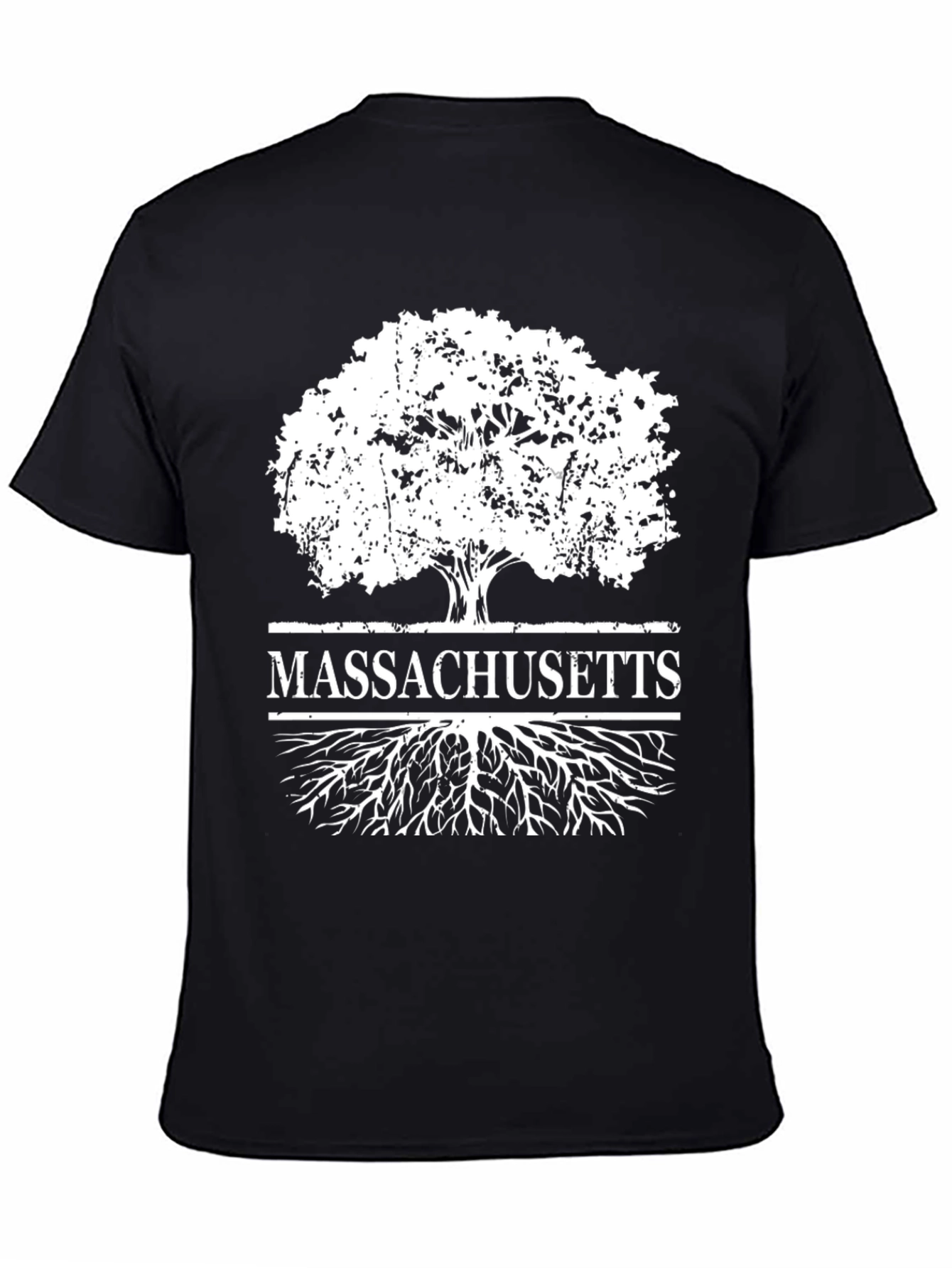Massachusetts Tree Roots Graphic Tee