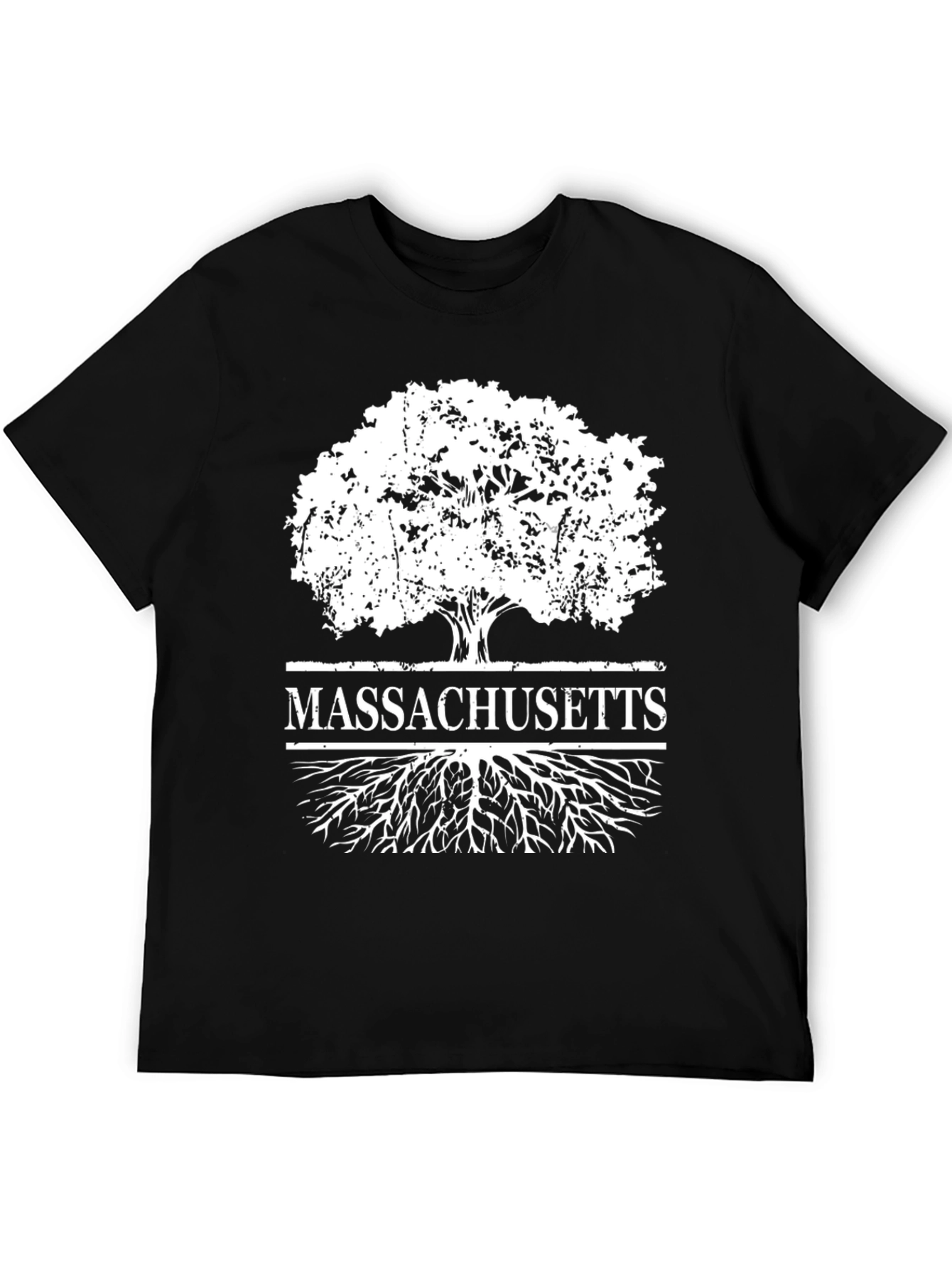 Massachusetts Tree Roots Graphic Tee