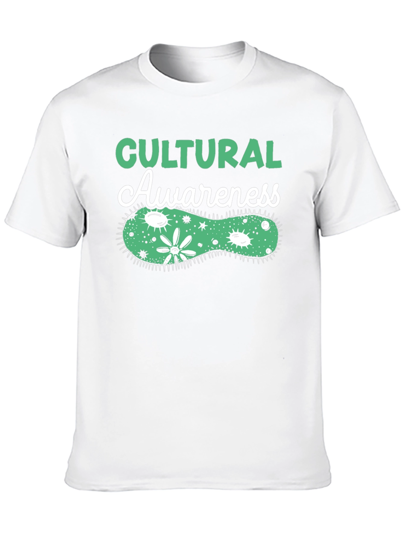 Cultural Awareness Graphic T-Shirt - Unisex Black Tee