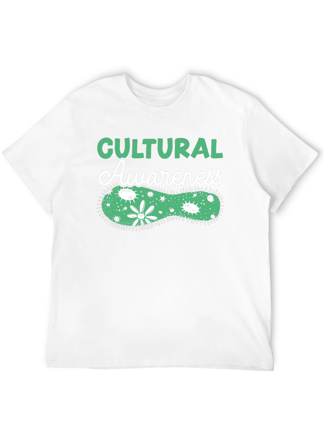 Cultural Awareness Graphic T-Shirt - Unisex Black Tee