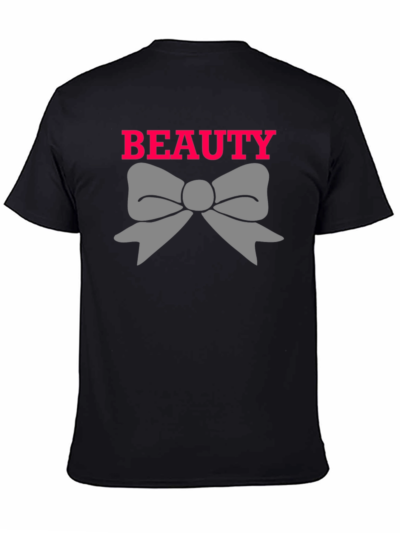 Beauty Bow Graphic Tee - Stylish Casual Wear