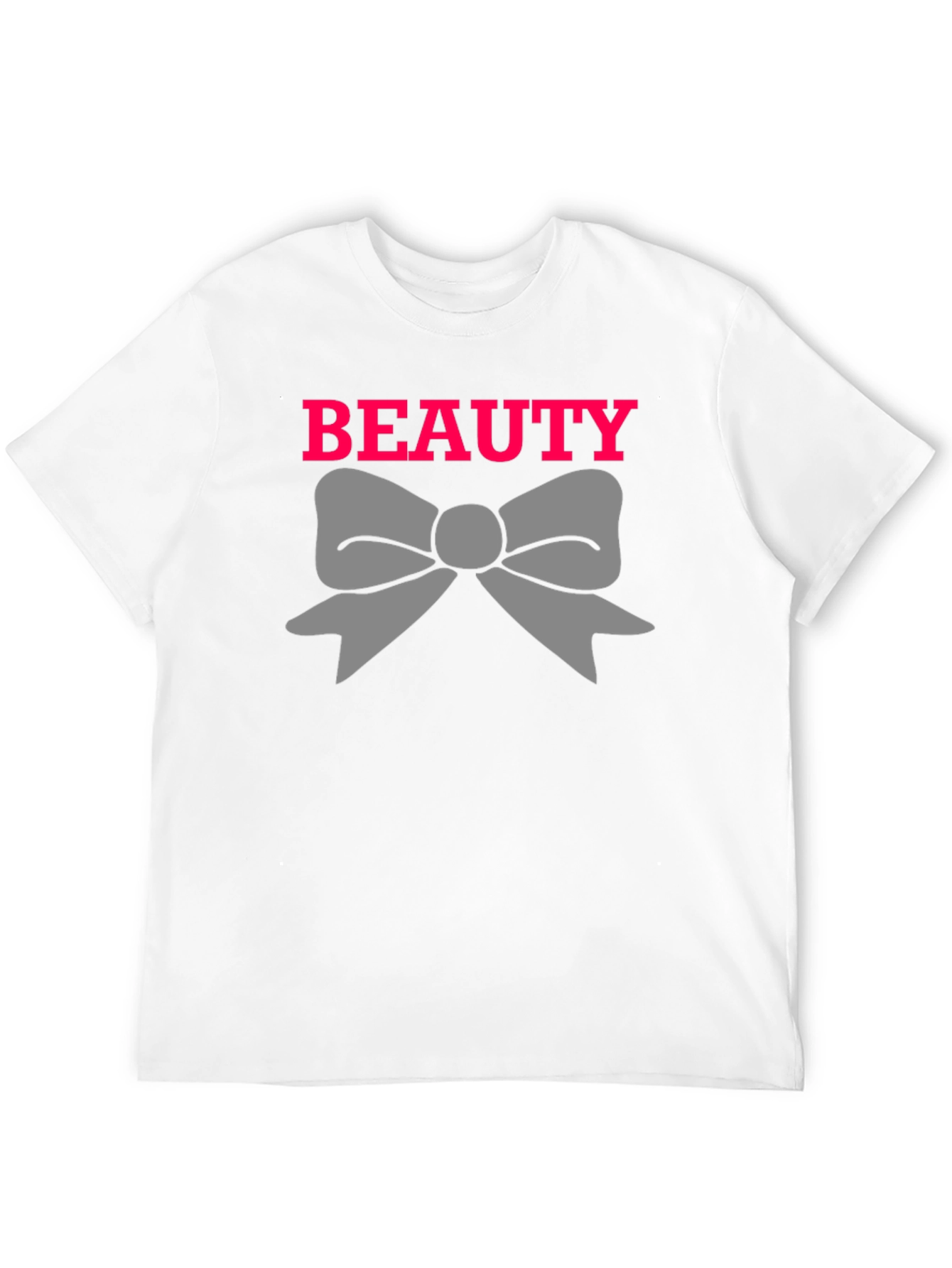 Beauty Bow Graphic Tee - Stylish Casual Wear