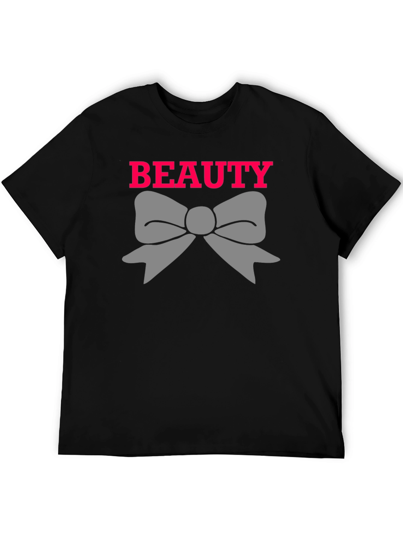 Beauty Bow Graphic Tee - Stylish Casual Wear