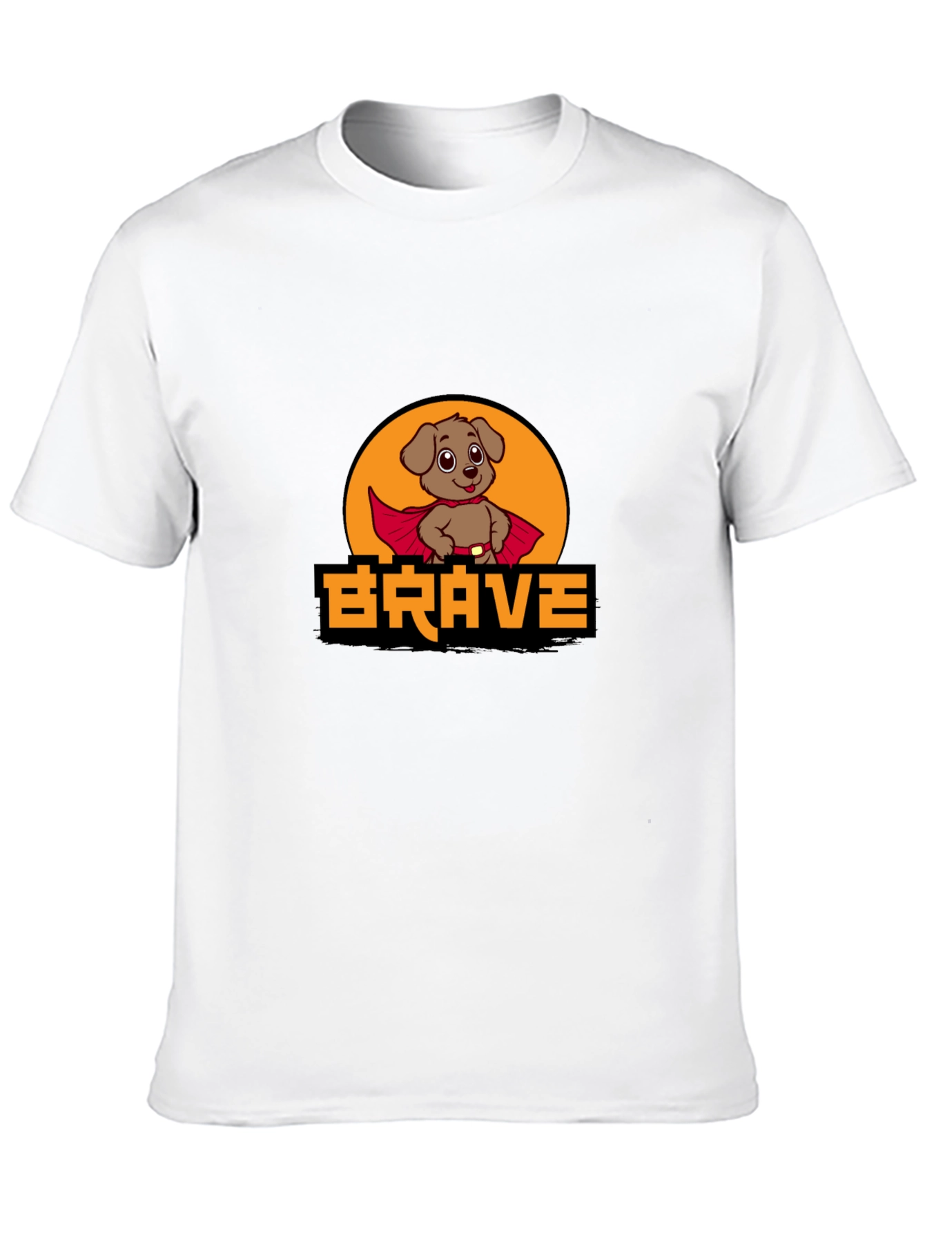 Brave Dog Superhero T-Shirt