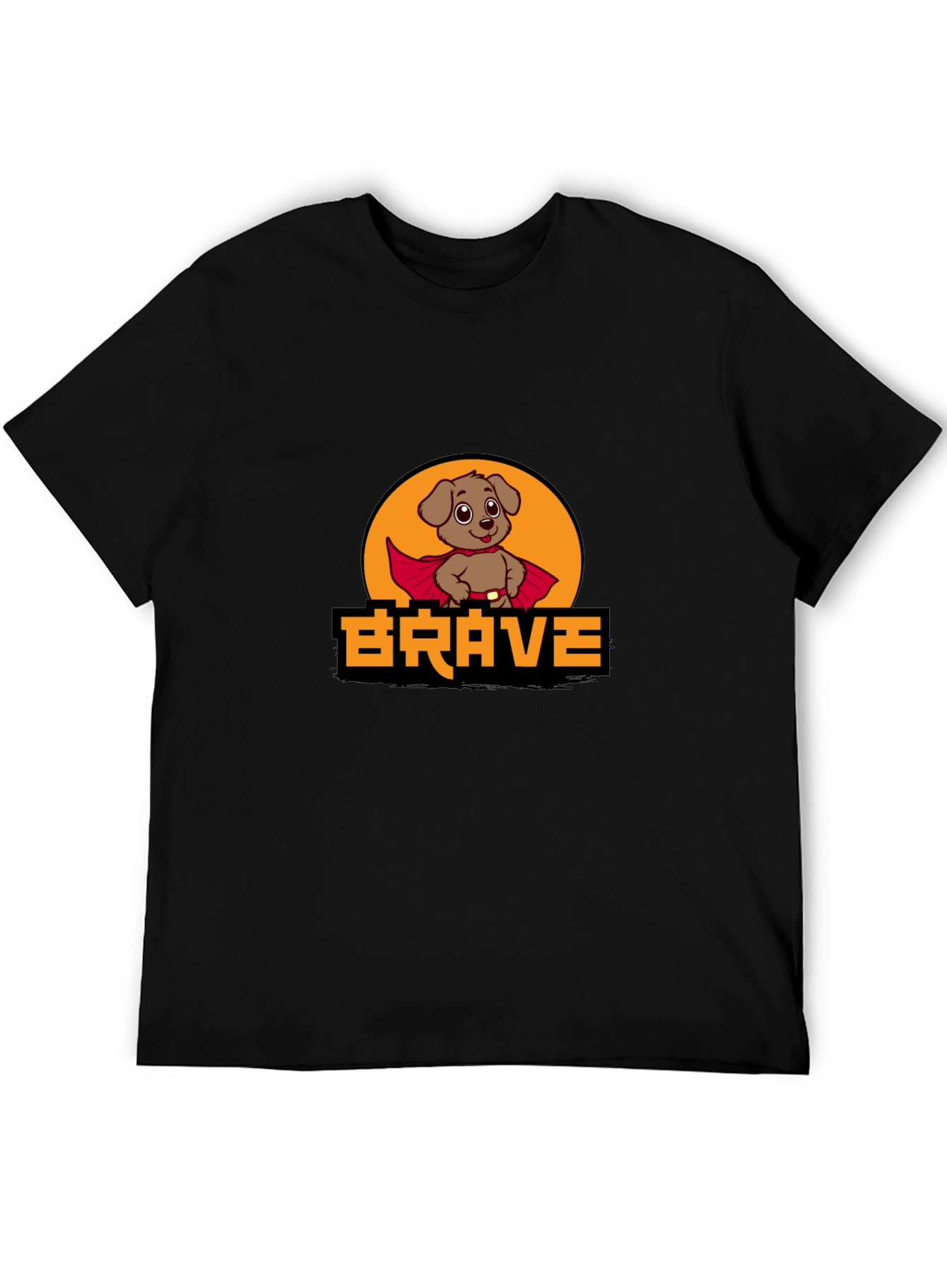 Brave Dog Superhero T-Shirt
