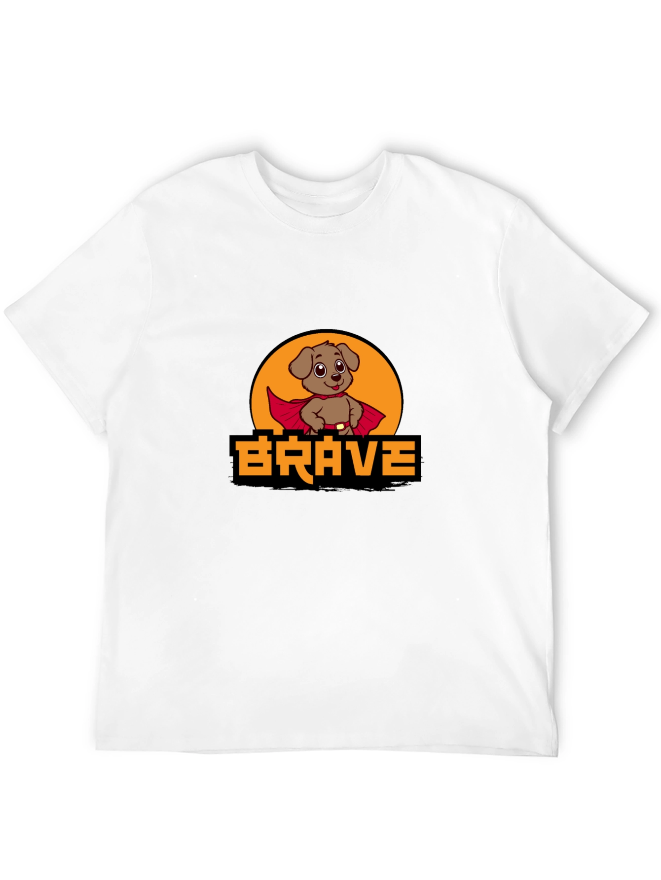 Brave Dog Superhero T-Shirt