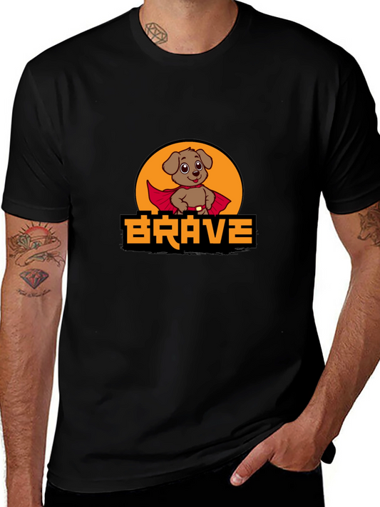 Brave Dog Superhero T-Shirt
