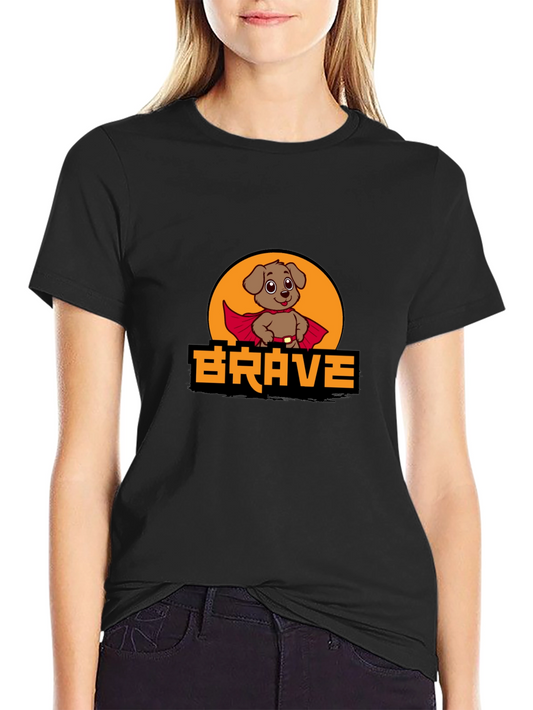 Brave Dog Superhero T-Shirt
