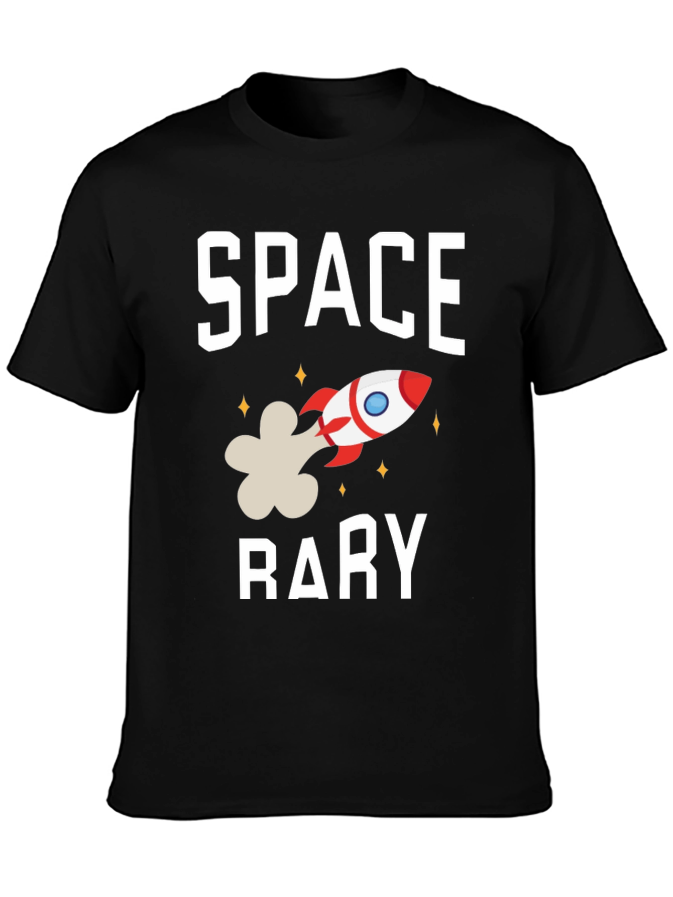 Space Rary Funny Graphic T-Shirt