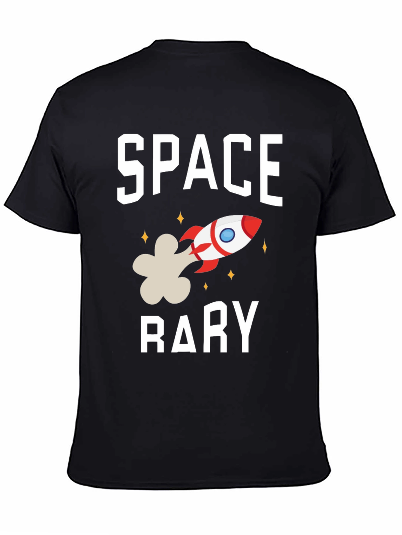 Space Rary Funny Graphic T-Shirt