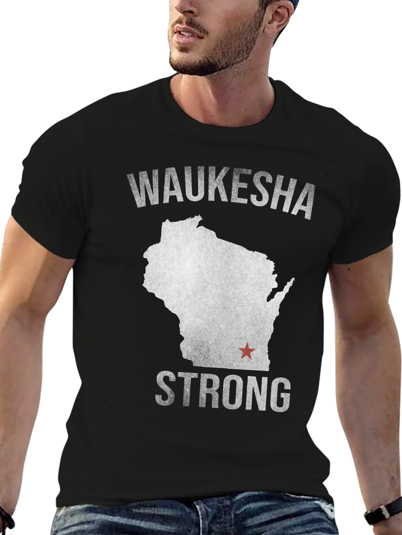 Waukesha Strong T-Shirt: Wisconsin State Pride Tee