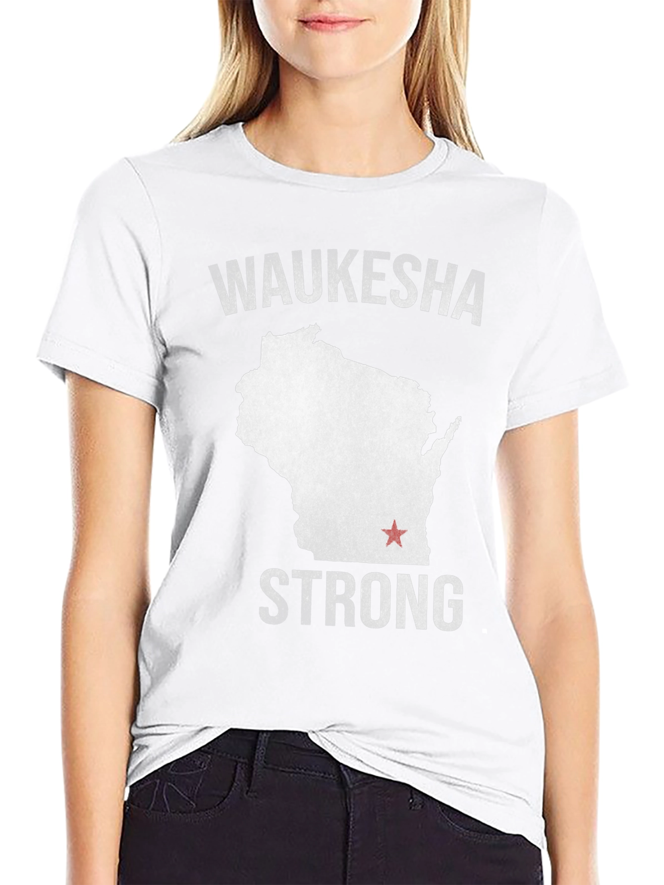 Waukesha Strong T-Shirt: Wisconsin State Pride Tee
