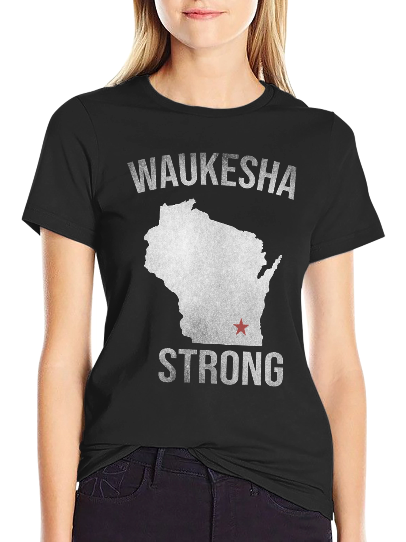 Waukesha Strong T-Shirt: Wisconsin State Pride Tee