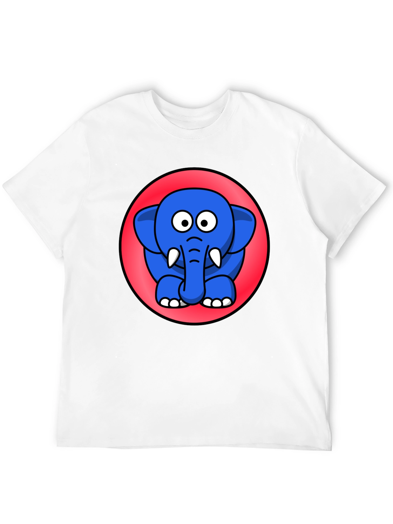 Cute Cartoon Elephant T-Shirt