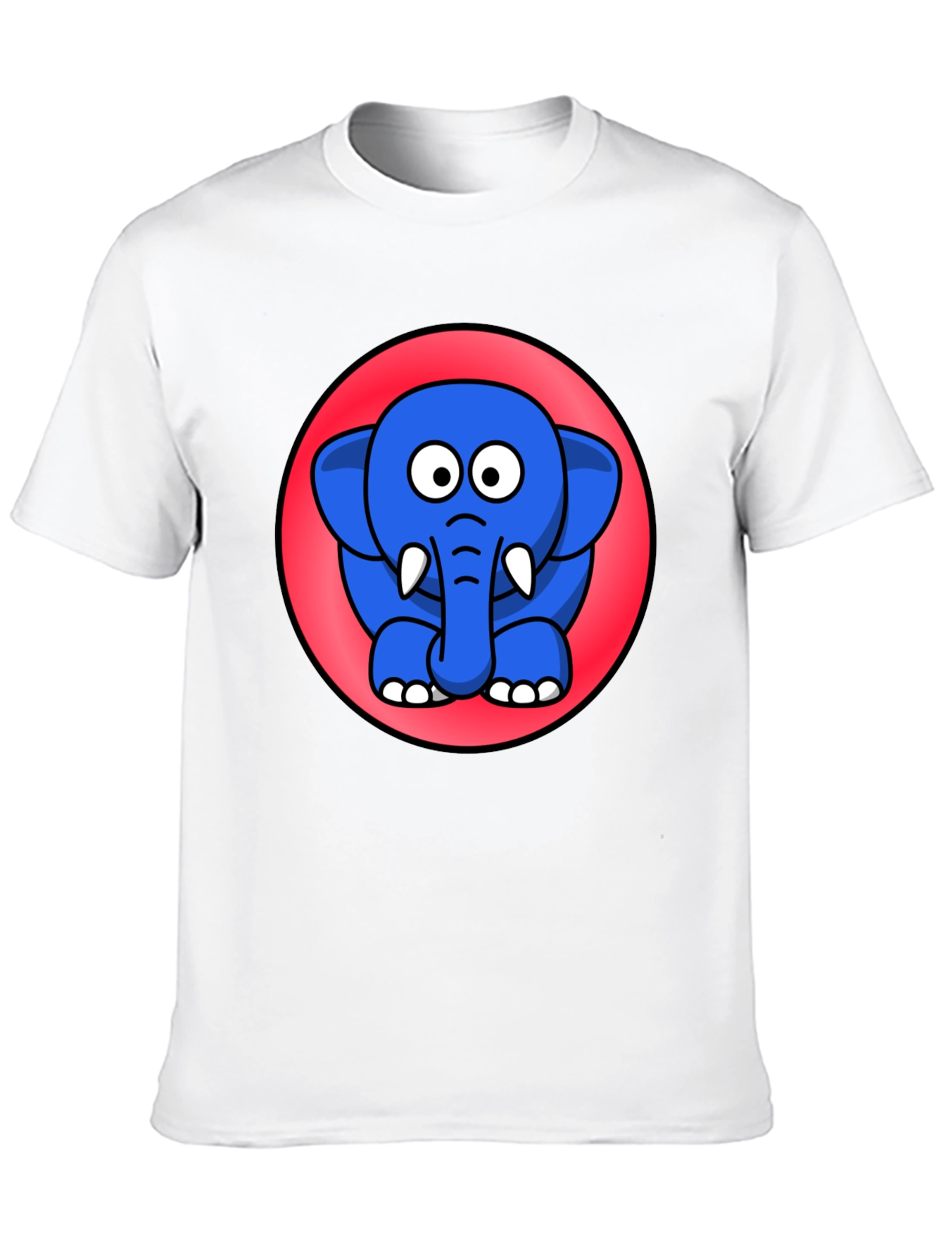 Cute Cartoon Elephant T-Shirt