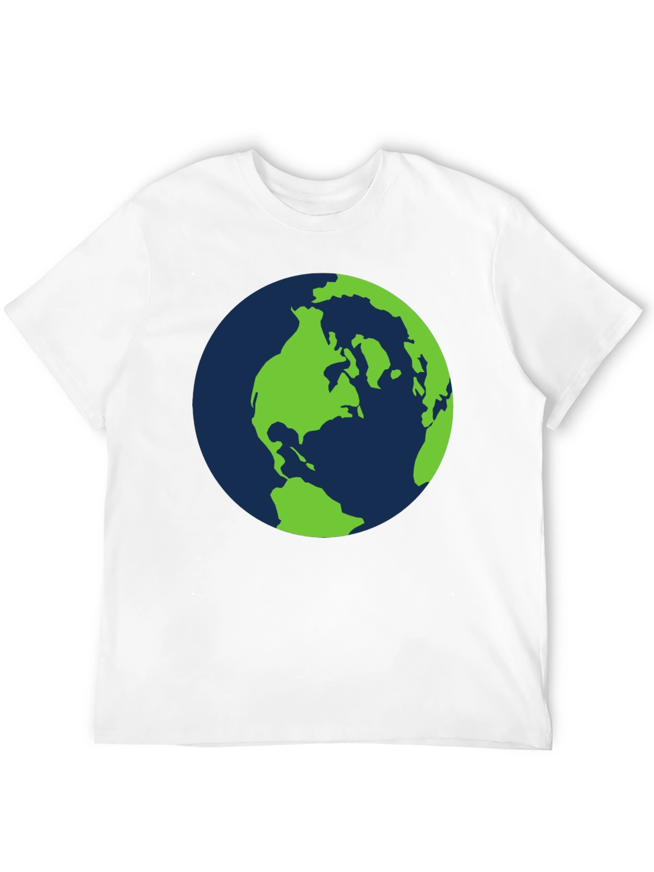 Earth Graphic T-Shirt - Black Cotton Tee