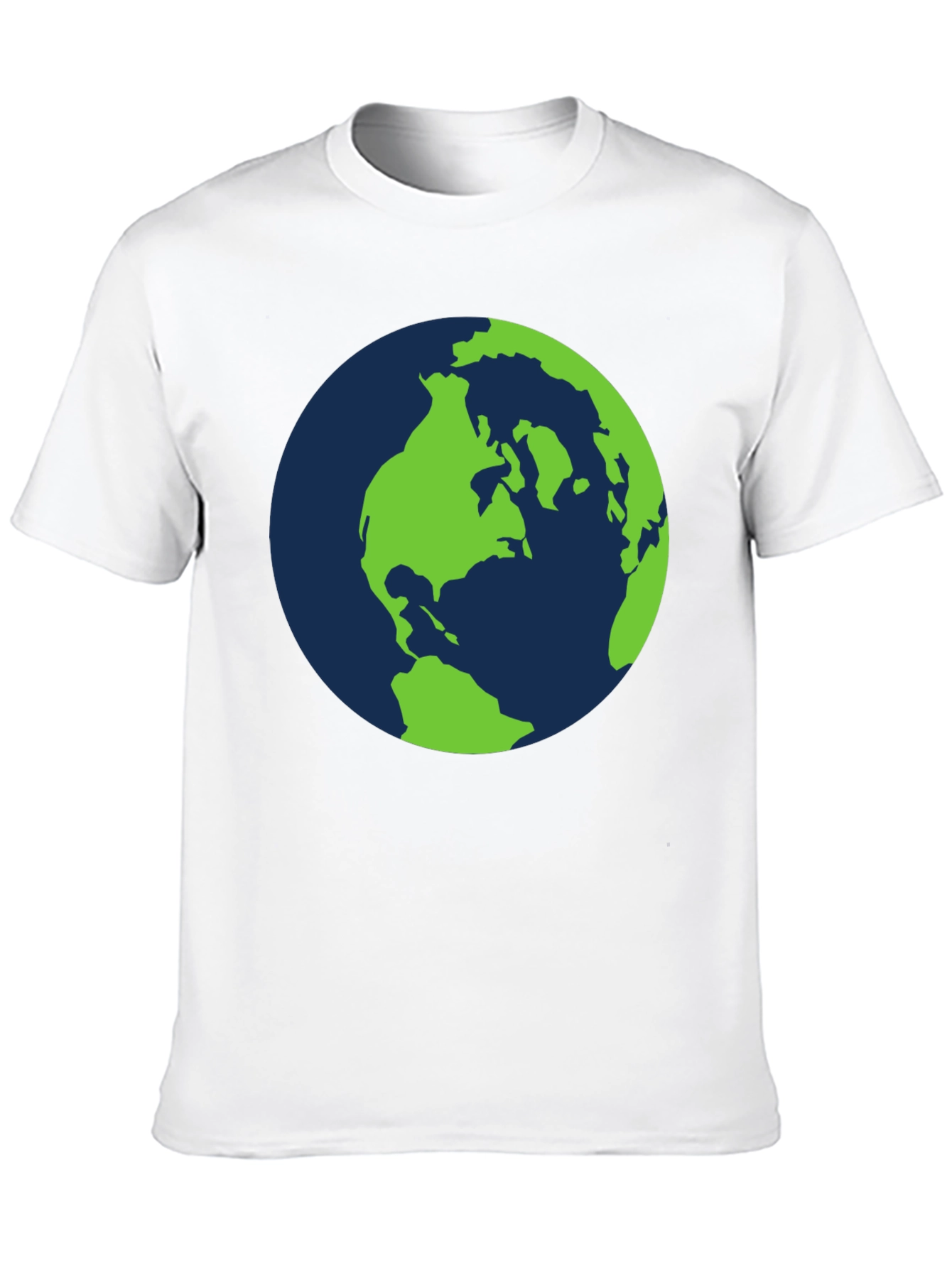 Earth Graphic T-Shirt - Black Cotton Tee