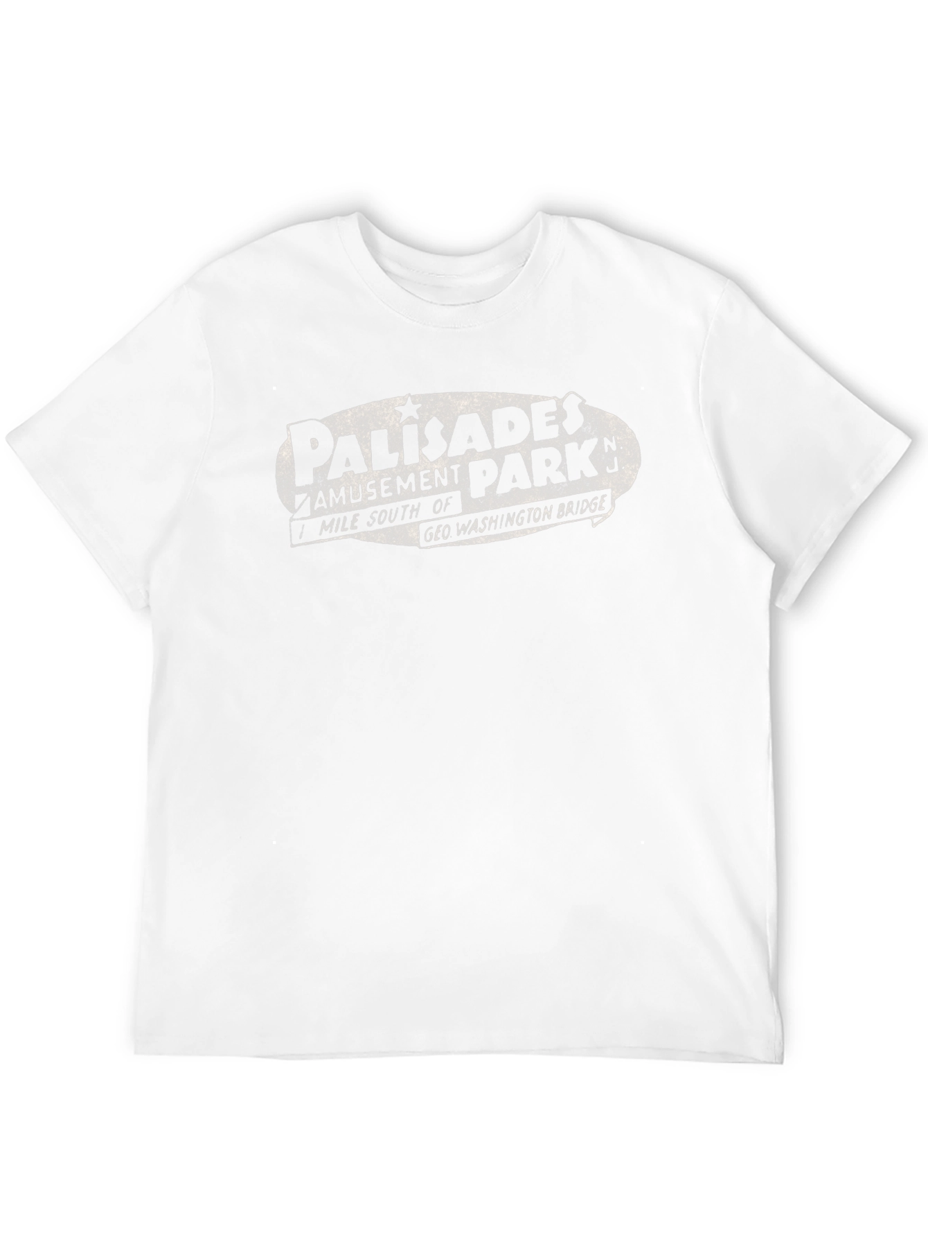 Palisades Amusement Park Black T-Shirt