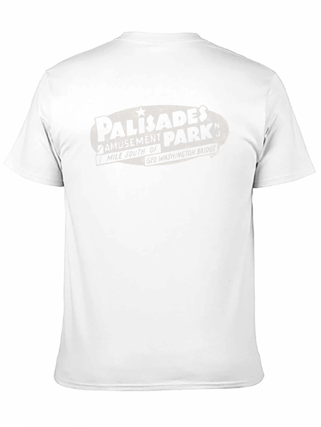 Palisades Amusement Park Black T-Shirt
