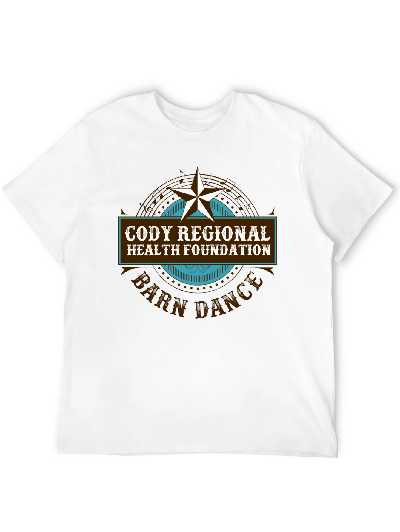 Cody Regional Health Barn Dance Black Tee