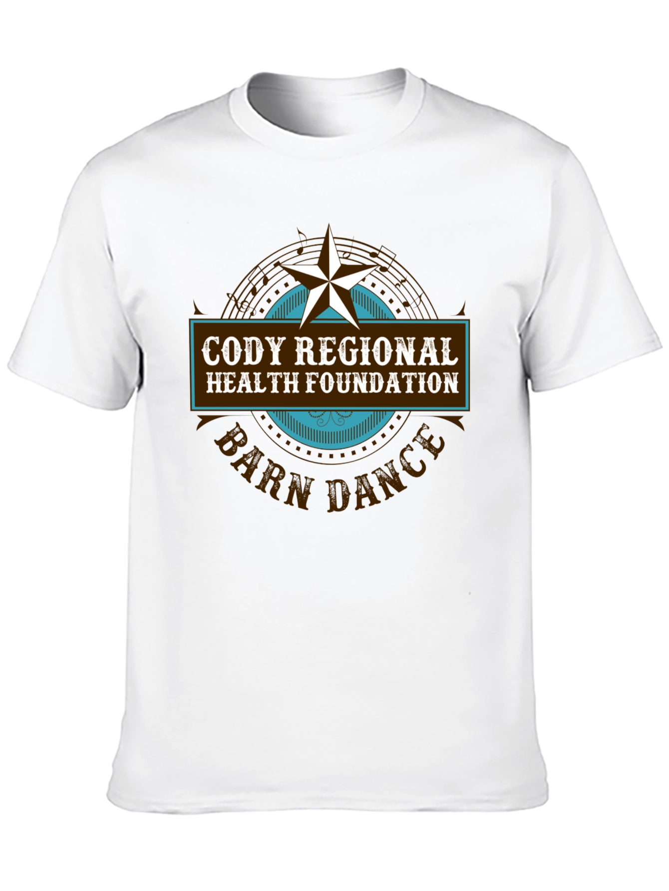 Cody Regional Health Barn Dance Black Tee