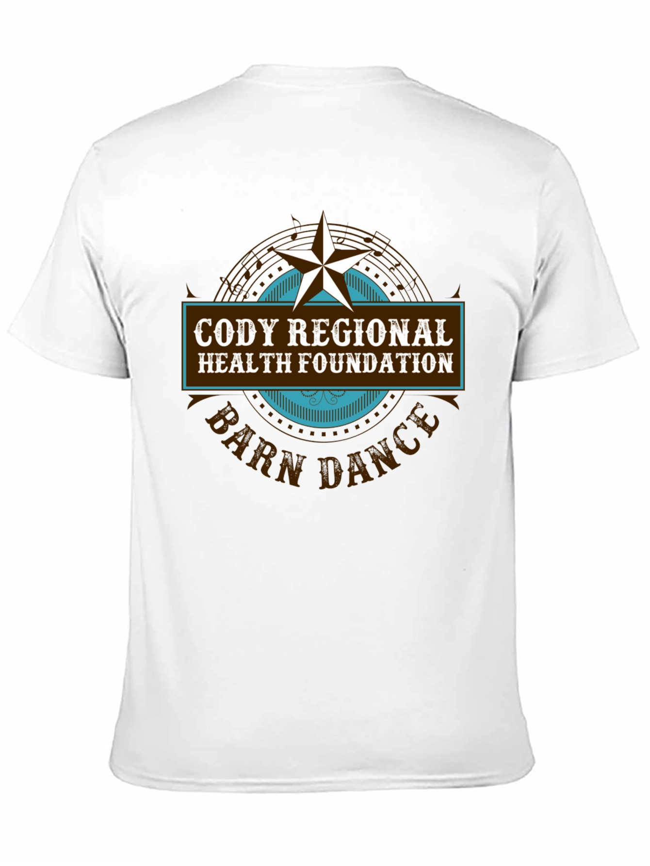 Cody Regional Health Barn Dance Black Tee
