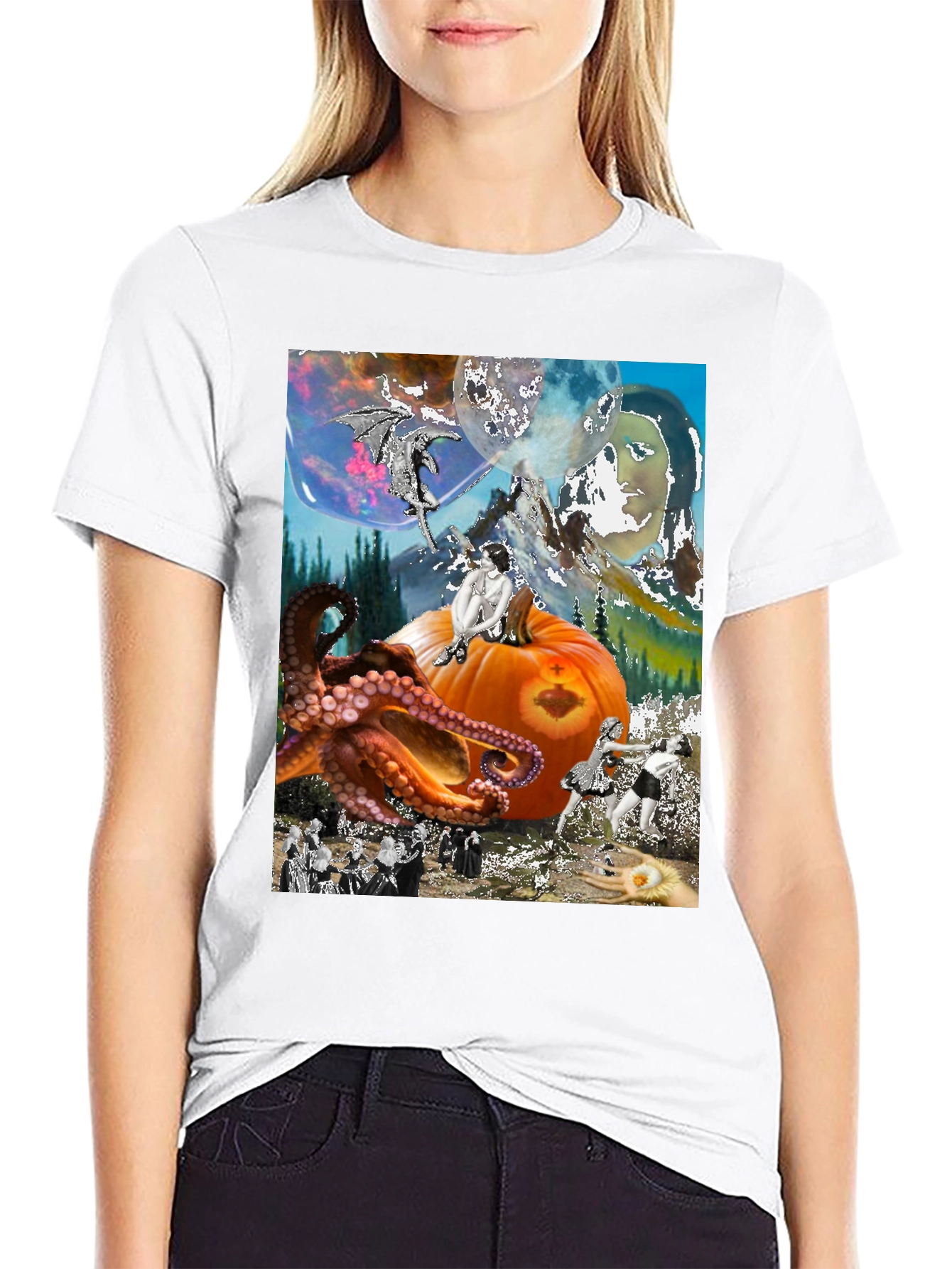 Surreal Collage T-Shirt