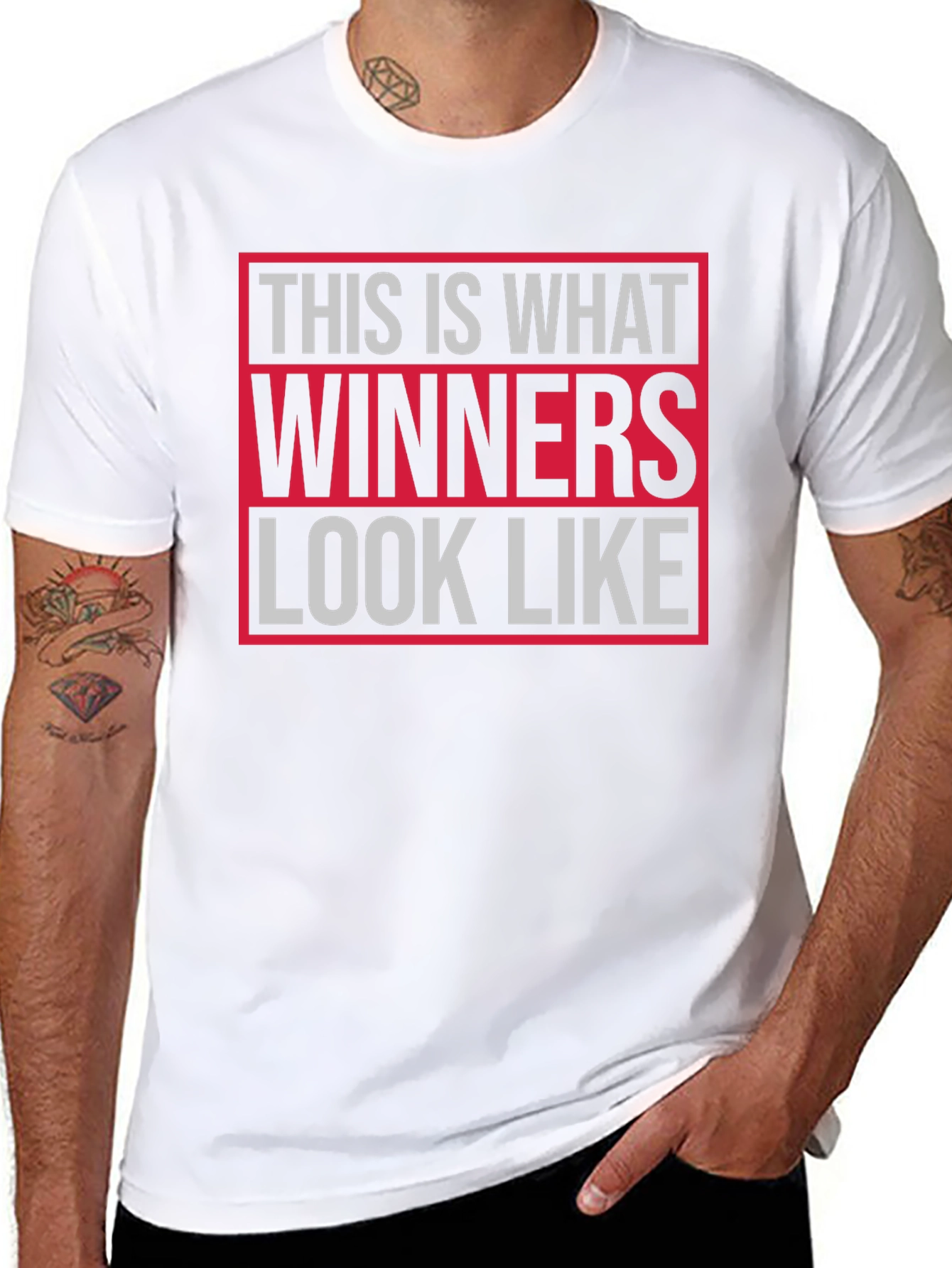 Winners Graphic T-Shirt - Bold Statement Tee