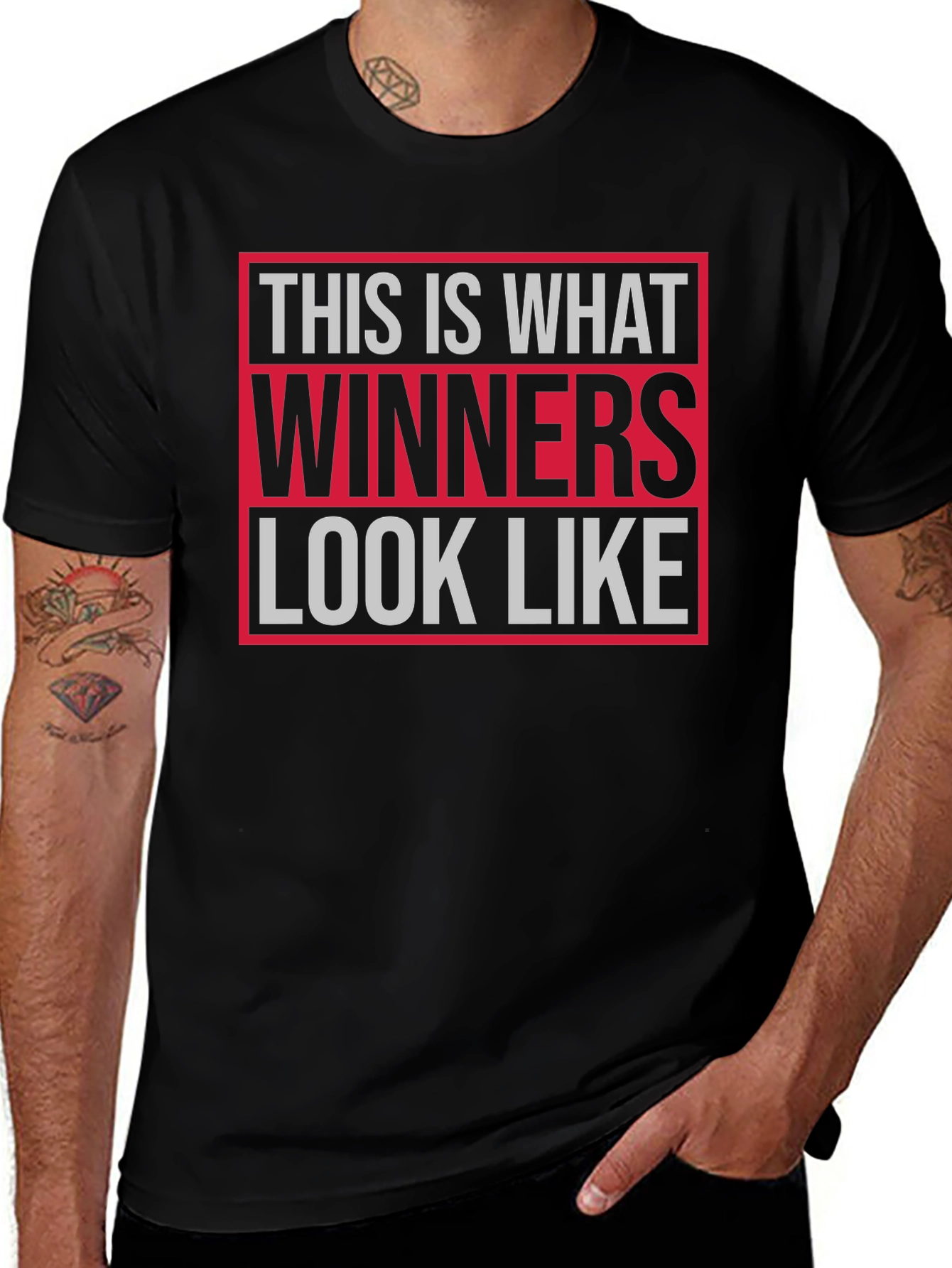 Winners Graphic T-Shirt - Bold Statement Tee