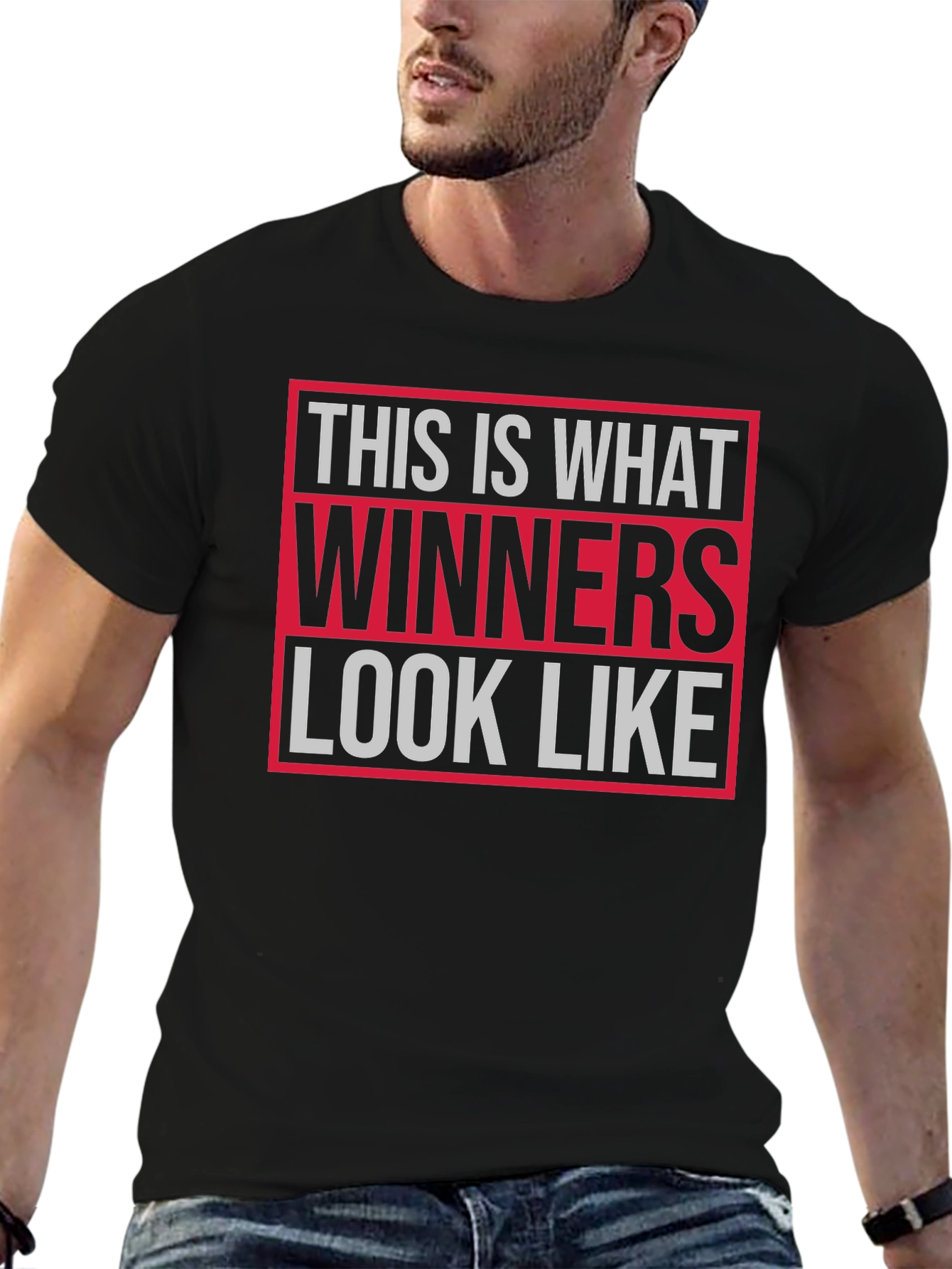 Winners Graphic T-Shirt - Bold Statement Tee