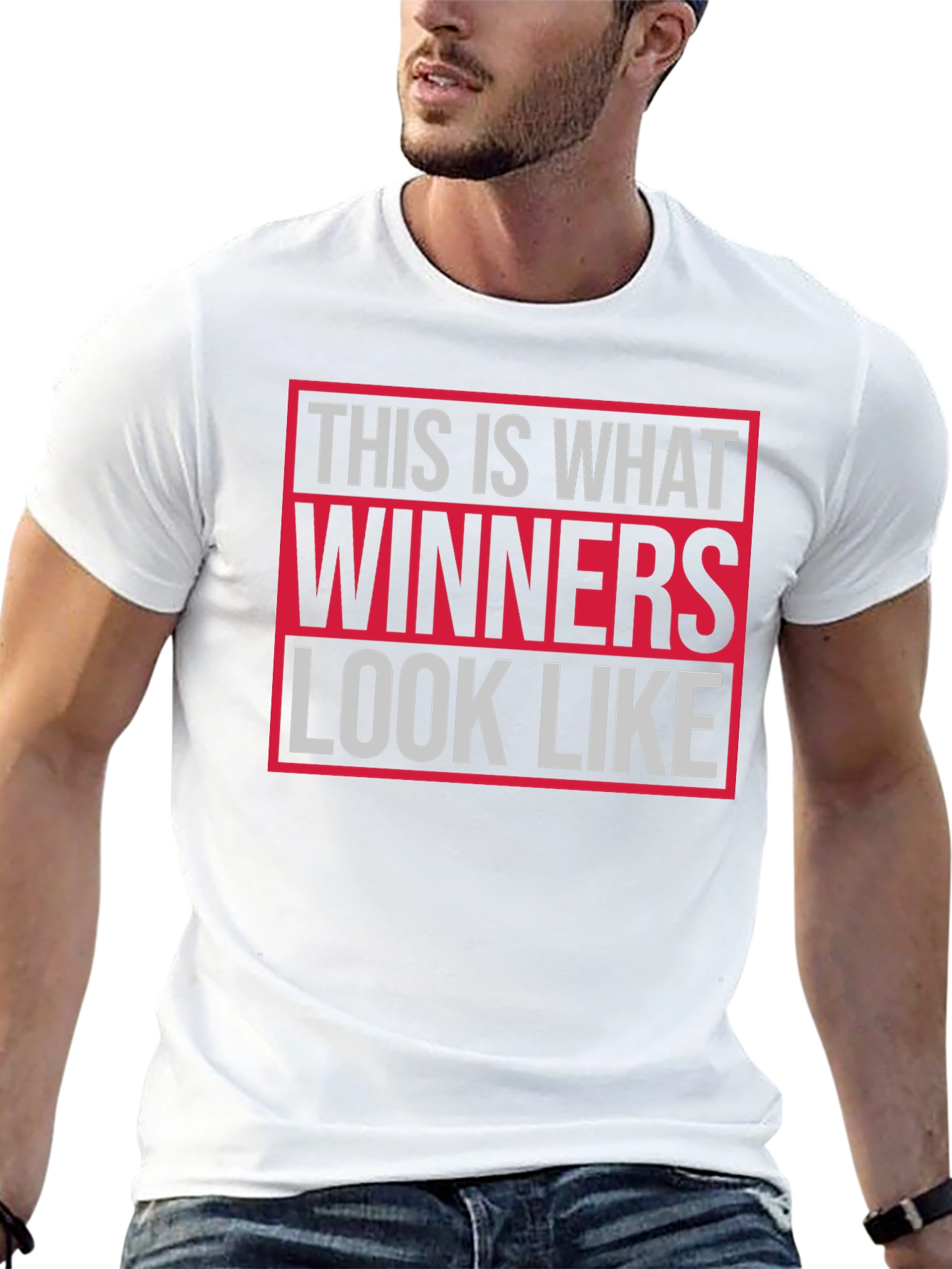 Winners Graphic T-Shirt - Bold Statement Tee