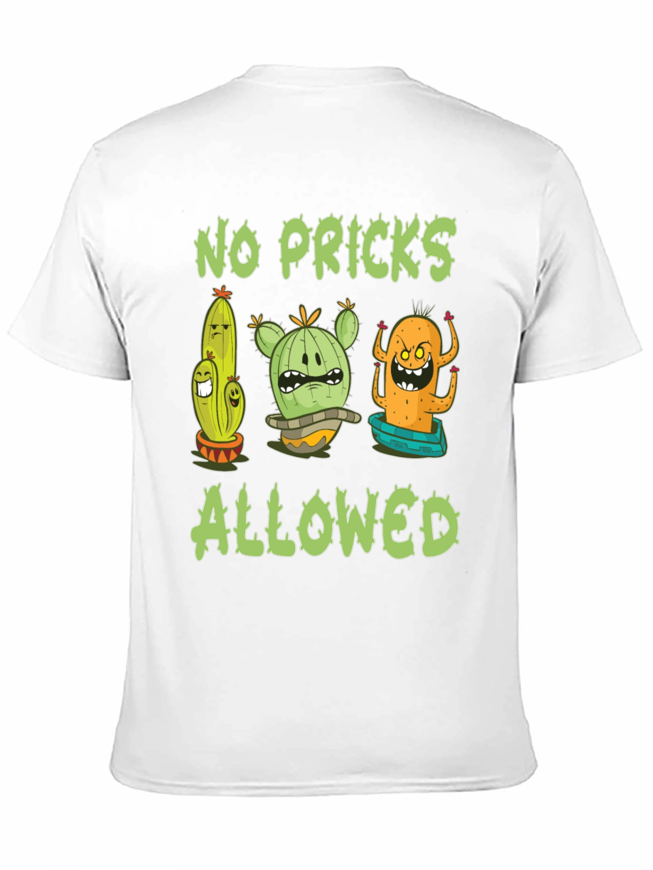 No Pricks Allowed Cactus Tee