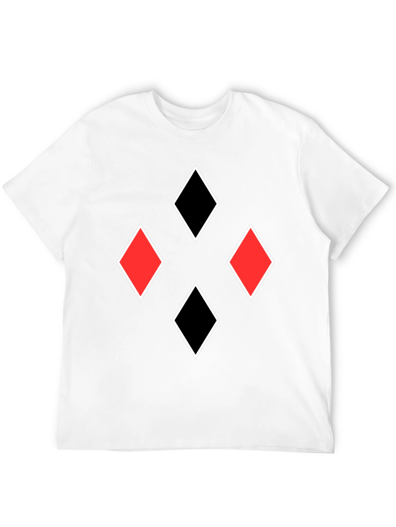 Diamonds Graphic Tee - Black T-Shirt