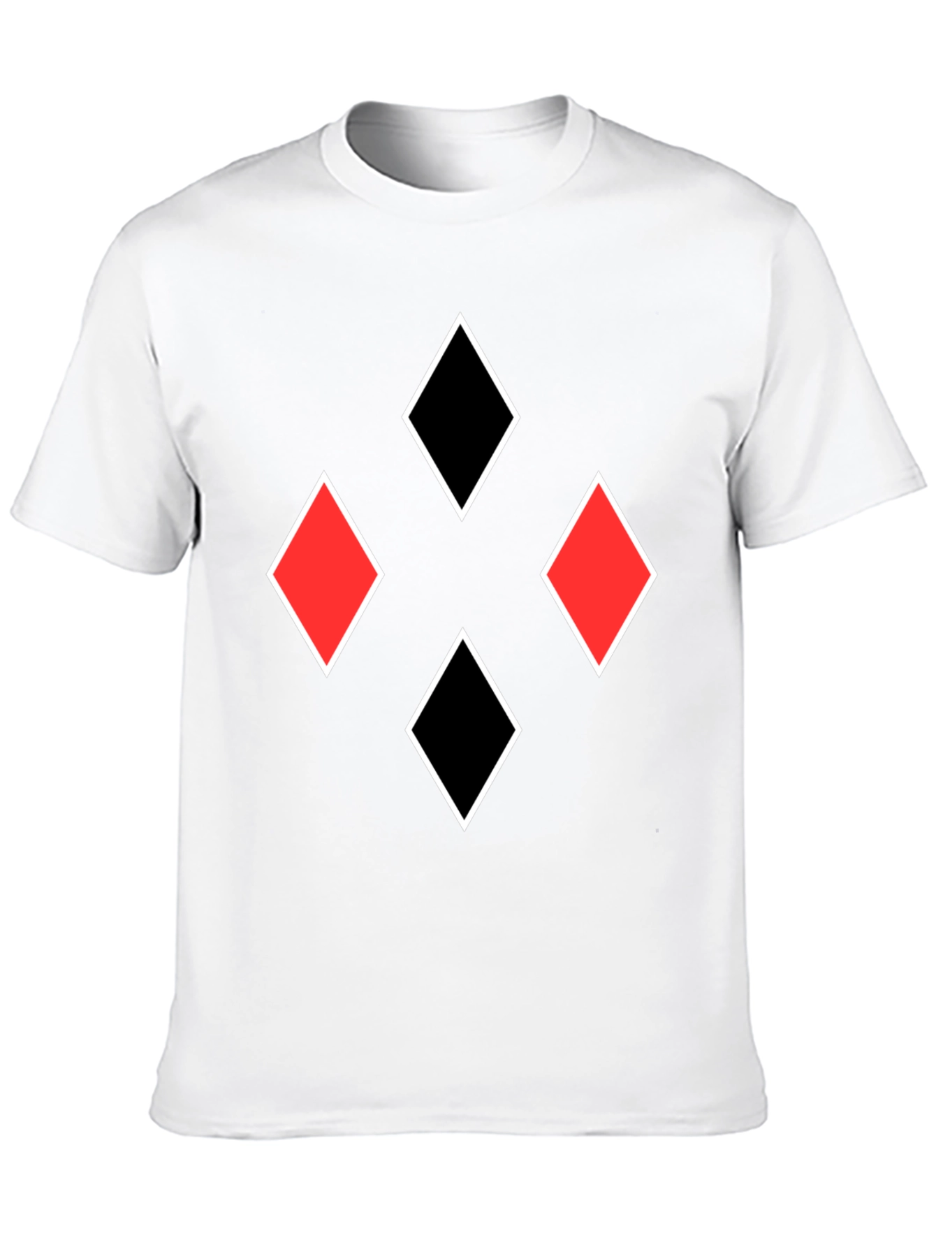Diamonds Graphic Tee - Black T-Shirt